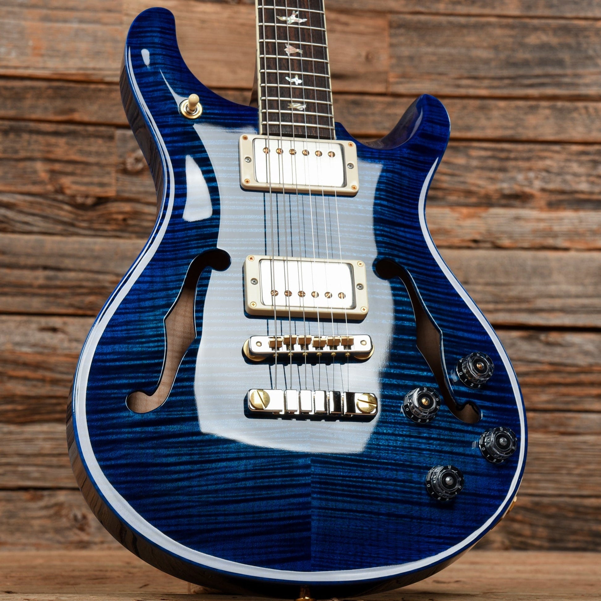 PRS McCarty 594 Hollowbody II 10-Top River Blue 2021 Electric Guitars / Hollow Body
