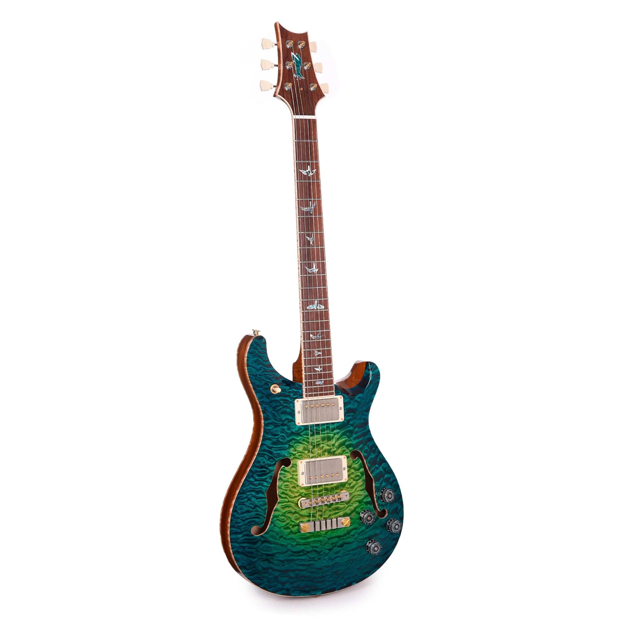 PRS Private Stock McCarty 594 Hollowbody II Quilted Maple Laguna Glow w/Madagascar Rosewood Fingerboard Electric Guitars / Hollow Body