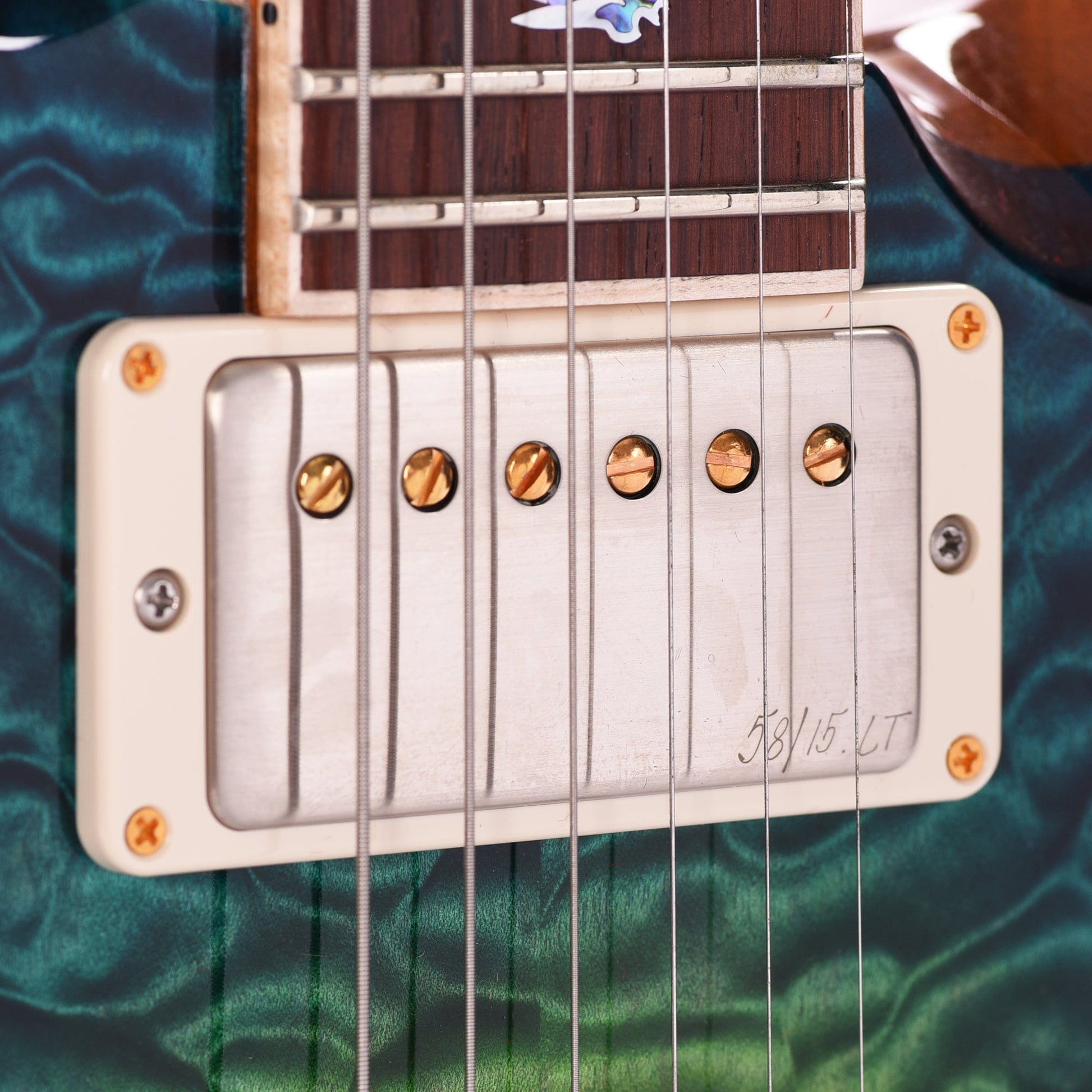 PRS Private Stock McCarty 594 Hollowbody II Quilted Maple Laguna Glow w/Madagascar Rosewood Fingerboard Electric Guitars / Hollow Body