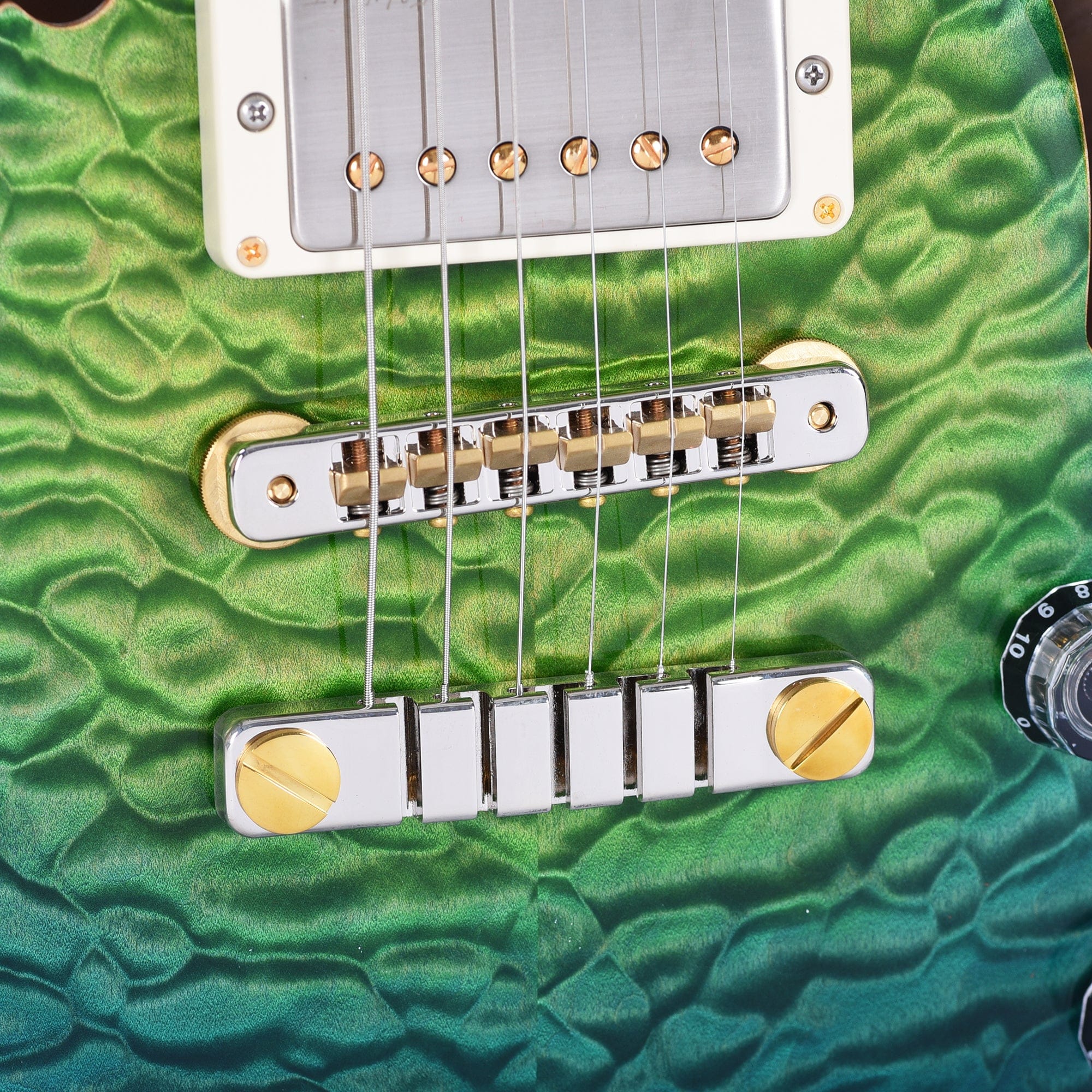 PRS Private Stock McCarty 594 Hollowbody II Quilted Maple Laguna Glow w/Madagascar Rosewood Fingerboard Electric Guitars / Hollow Body