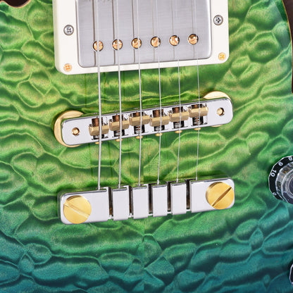 PRS Private Stock McCarty 594 Hollowbody II Quilted Maple Laguna Glow w/Madagascar Rosewood Fingerboard Electric Guitars / Hollow Body