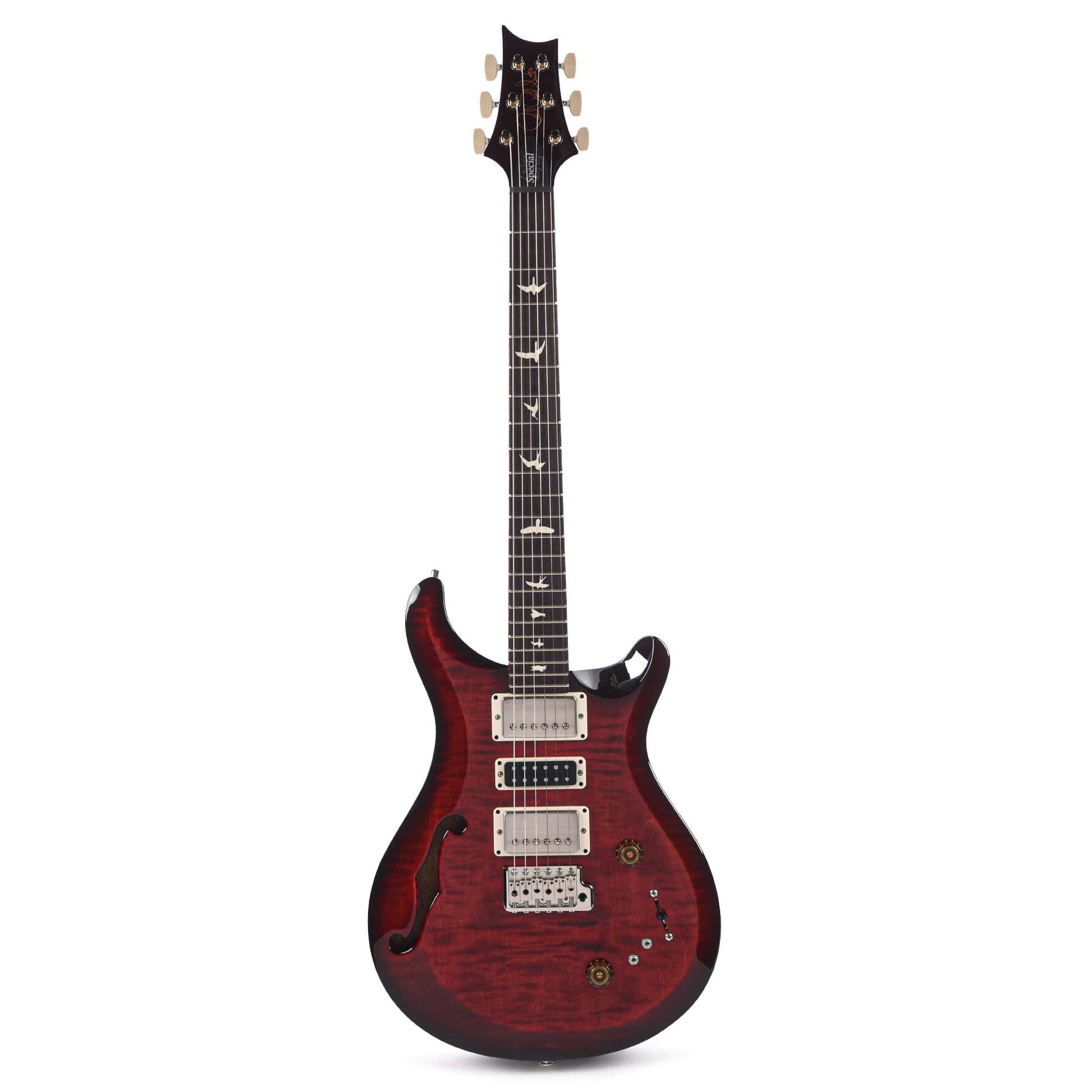 PRS S2 Special Semi-Hollow Fire Red Burst Electric Guitars / Hollow Body
