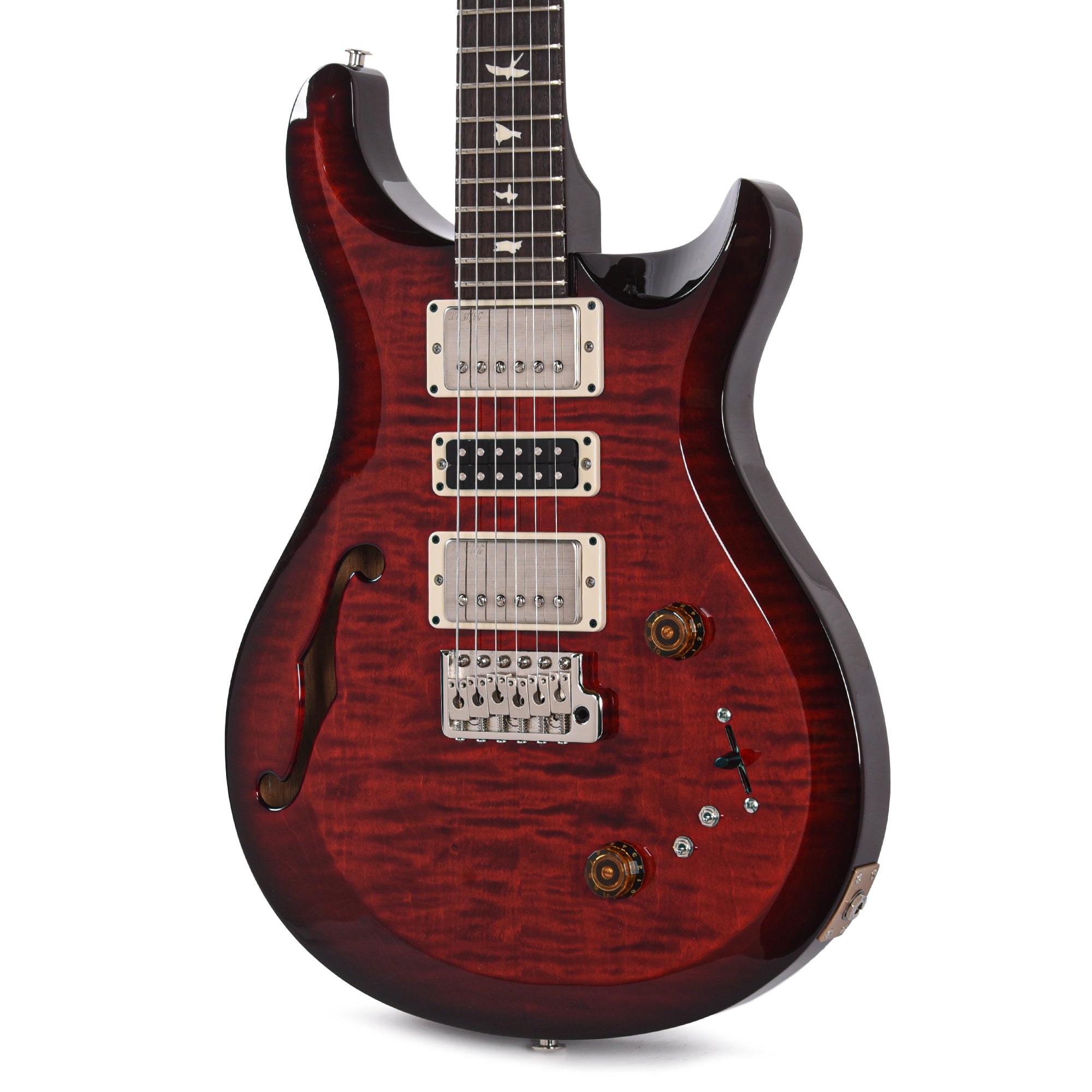 PRS S2 Special Semi-Hollow Fire Red Burst Electric Guitars / Hollow Body