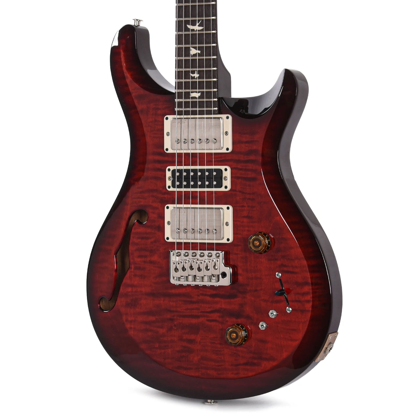 PRS S2 Special Semi-Hollow Fire Red Burst Electric Guitars / Hollow Body