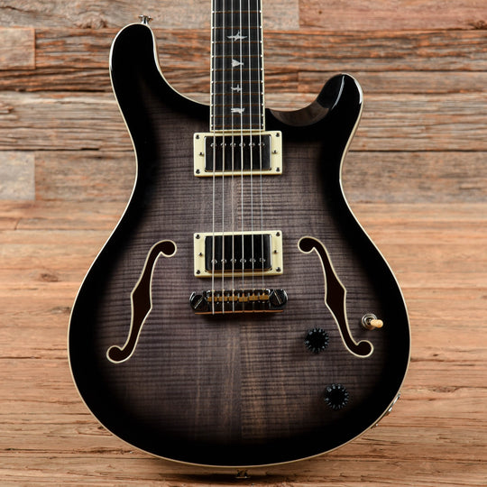 PRS SE Hollowbody II Charcoal Burst Electric Guitars / Hollow Body