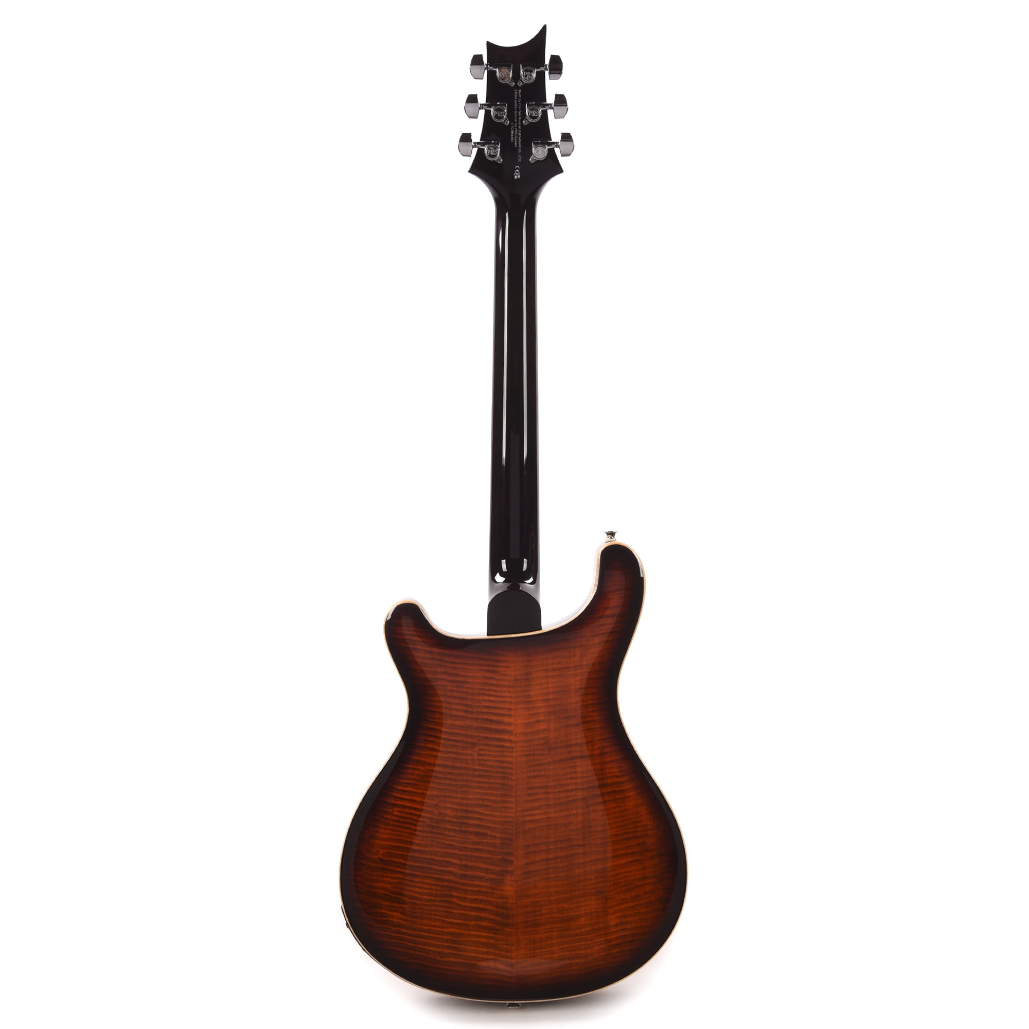 PRS SE Hollowbody II Piezo Orange Tiger Smokeburst Electric Guitars / Hollow Body