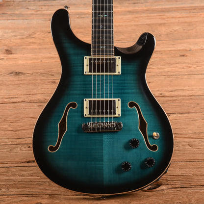PRS SE Hollowbody II Piezo Peacock Blue 2020 Electric Guitars / Hollow Body