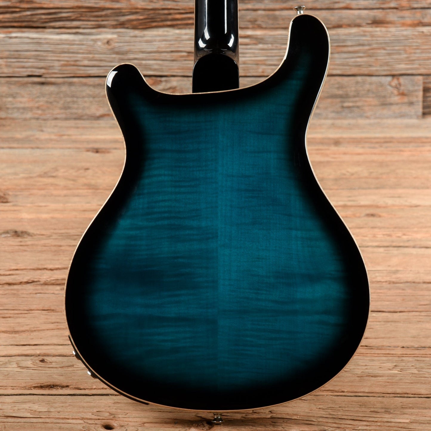 PRS SE Hollowbody II Piezo Peacock Blue Electric Guitars / Hollow Body