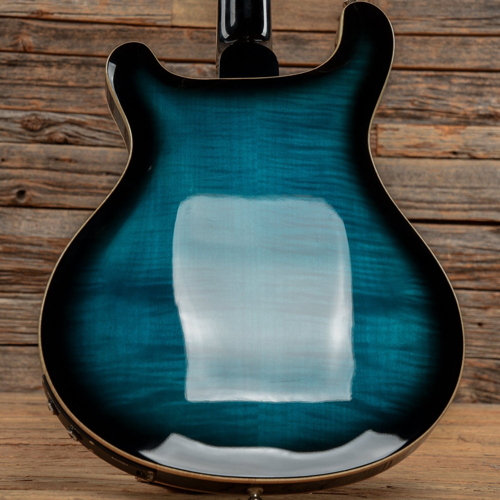 PRS SE Hollowbody II Piezo Peacock Blue Electric Guitars / Hollow Body