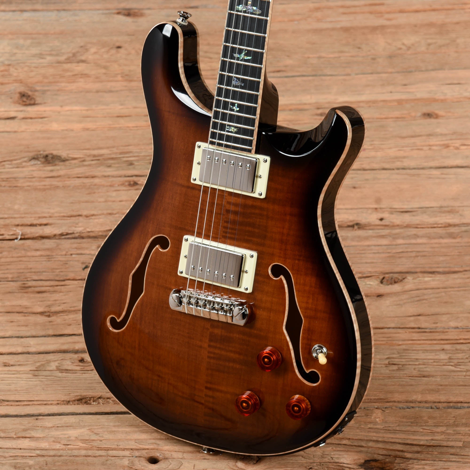 PRS SE Hollowbody II Piezo Sunburst 2020 Electric Guitars / Hollow Body