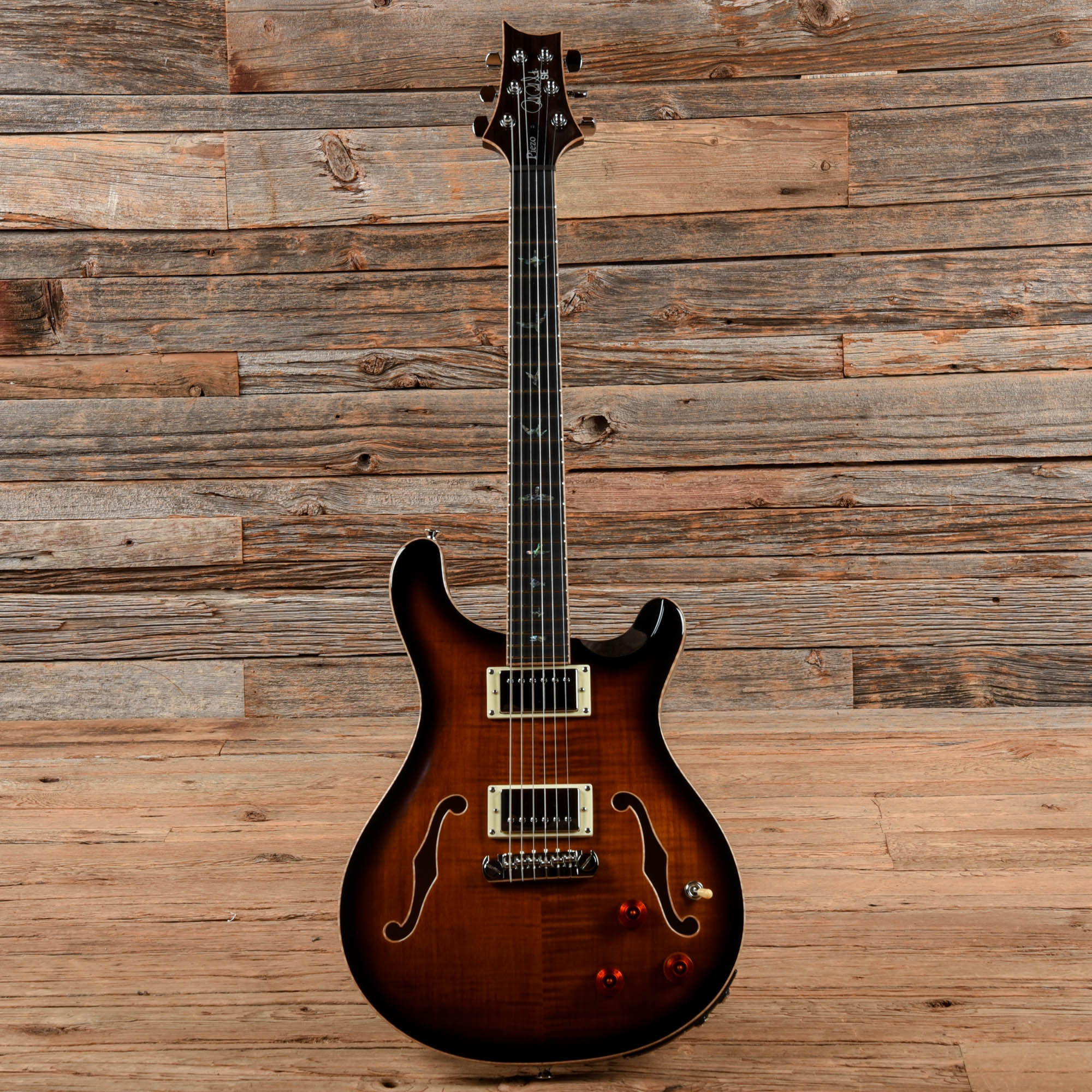 PRS SE Hollowbody II Piezo Sunburst 2020 Electric Guitars / Hollow Body