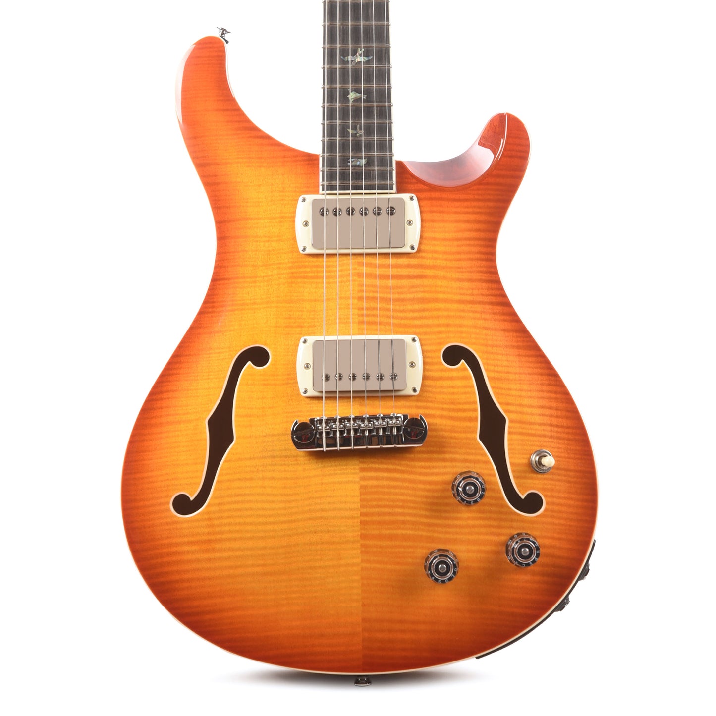 PRS SE Hollowbody II Piezo Vintage Sunburst Electric Guitars / Hollow Body