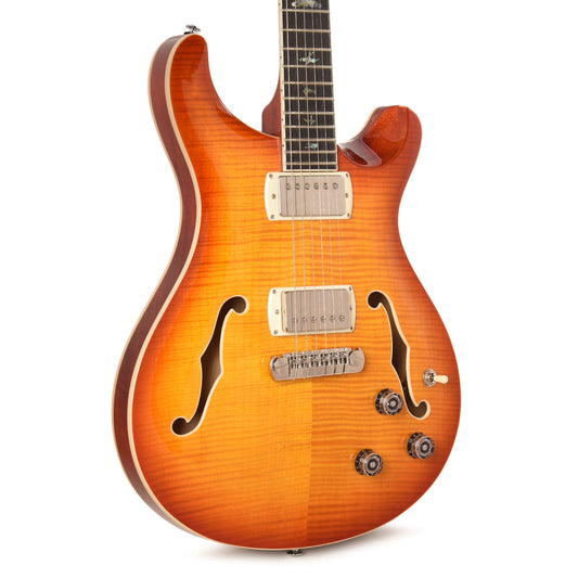 PRS SE Hollowbody II Piezo Vintage Sunburst Electric Guitars / Hollow Body