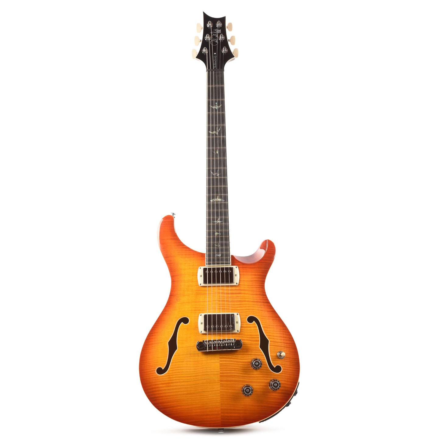 PRS SE Hollowbody II Piezo Vintage Sunburst Electric Guitars / Hollow Body