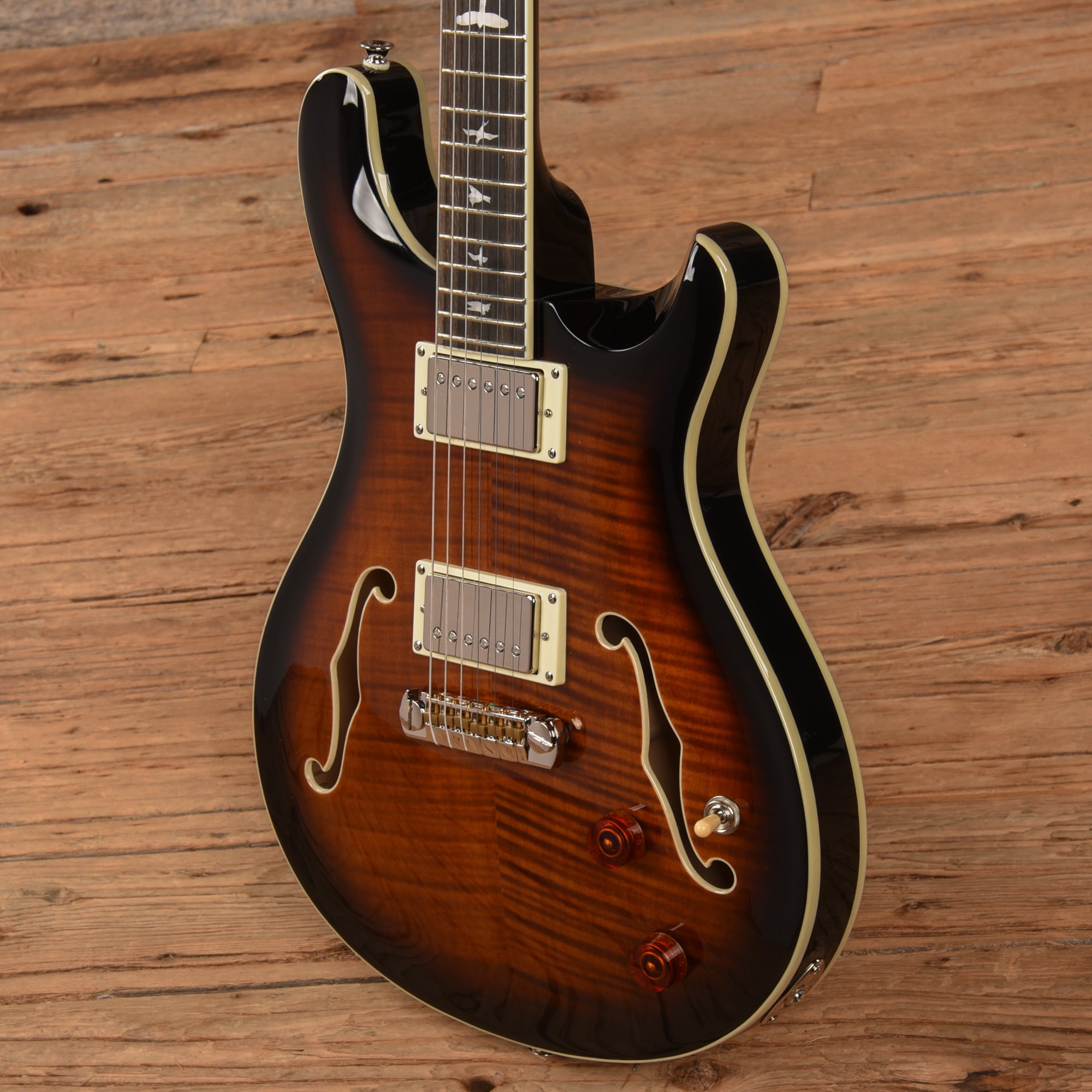 PRS SE Hollowbody II Sunburst Electric Guitars / Hollow Body