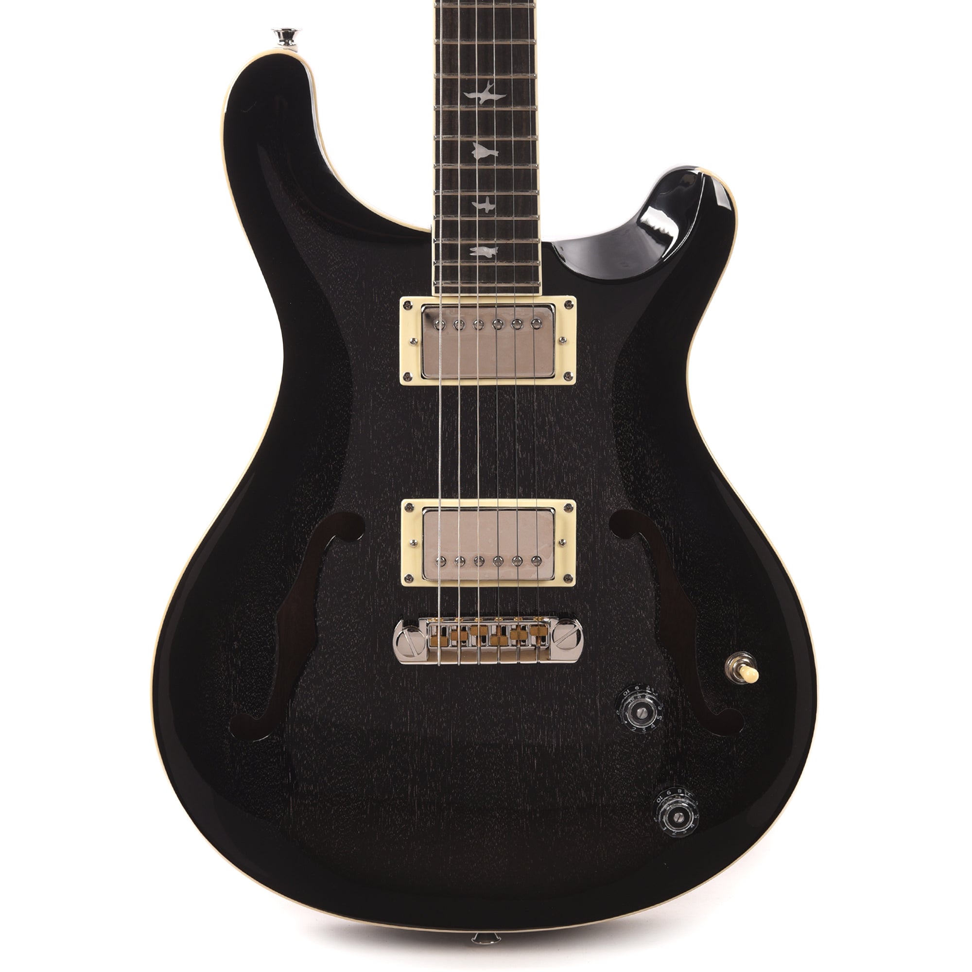 PRS SE Hollowbody Standard Dog Hair Smokeburst Electric Guitars / Hollow Body