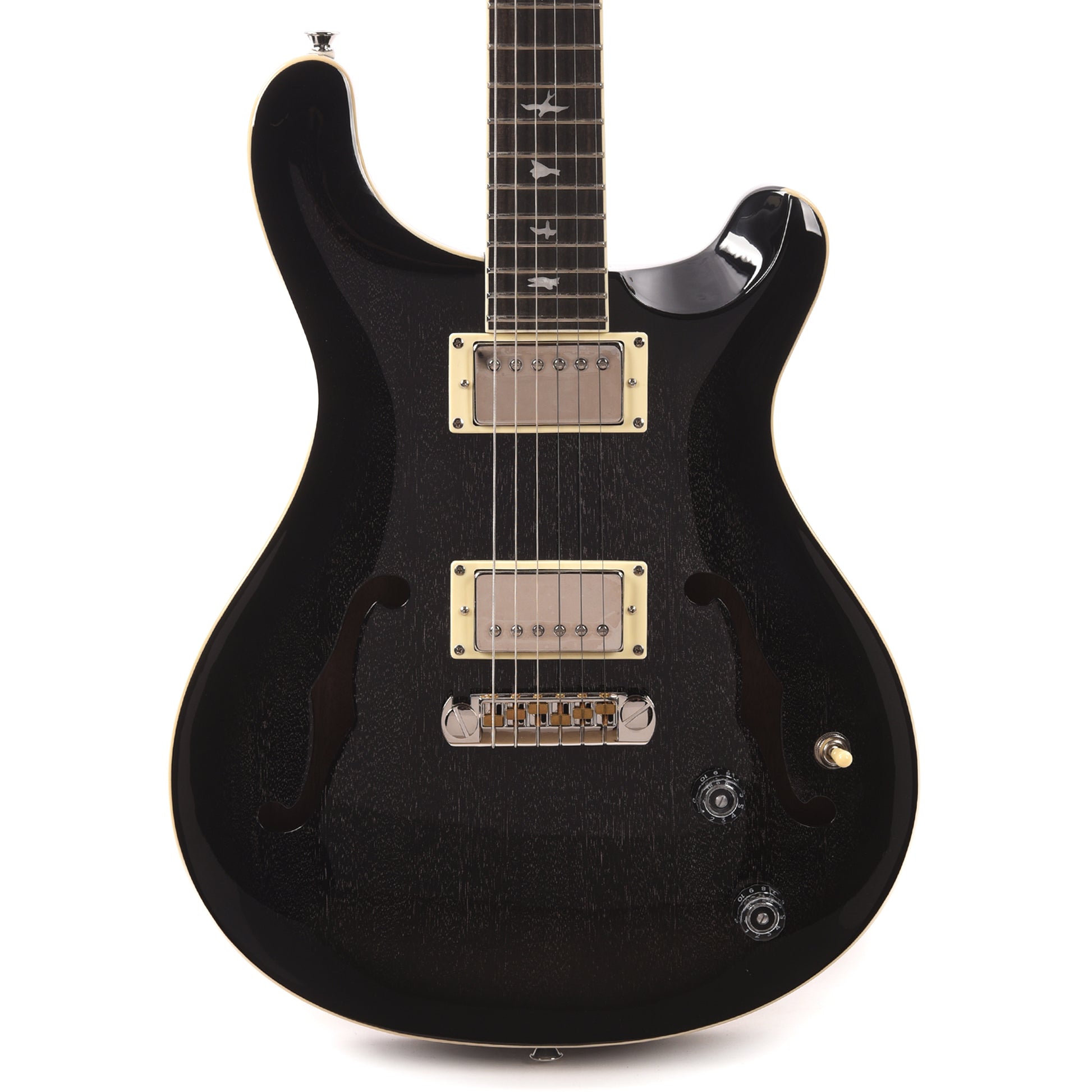 PRS SE Hollowbody Standard Dog Hair Smokeburst Electric Guitars / Hollow Body