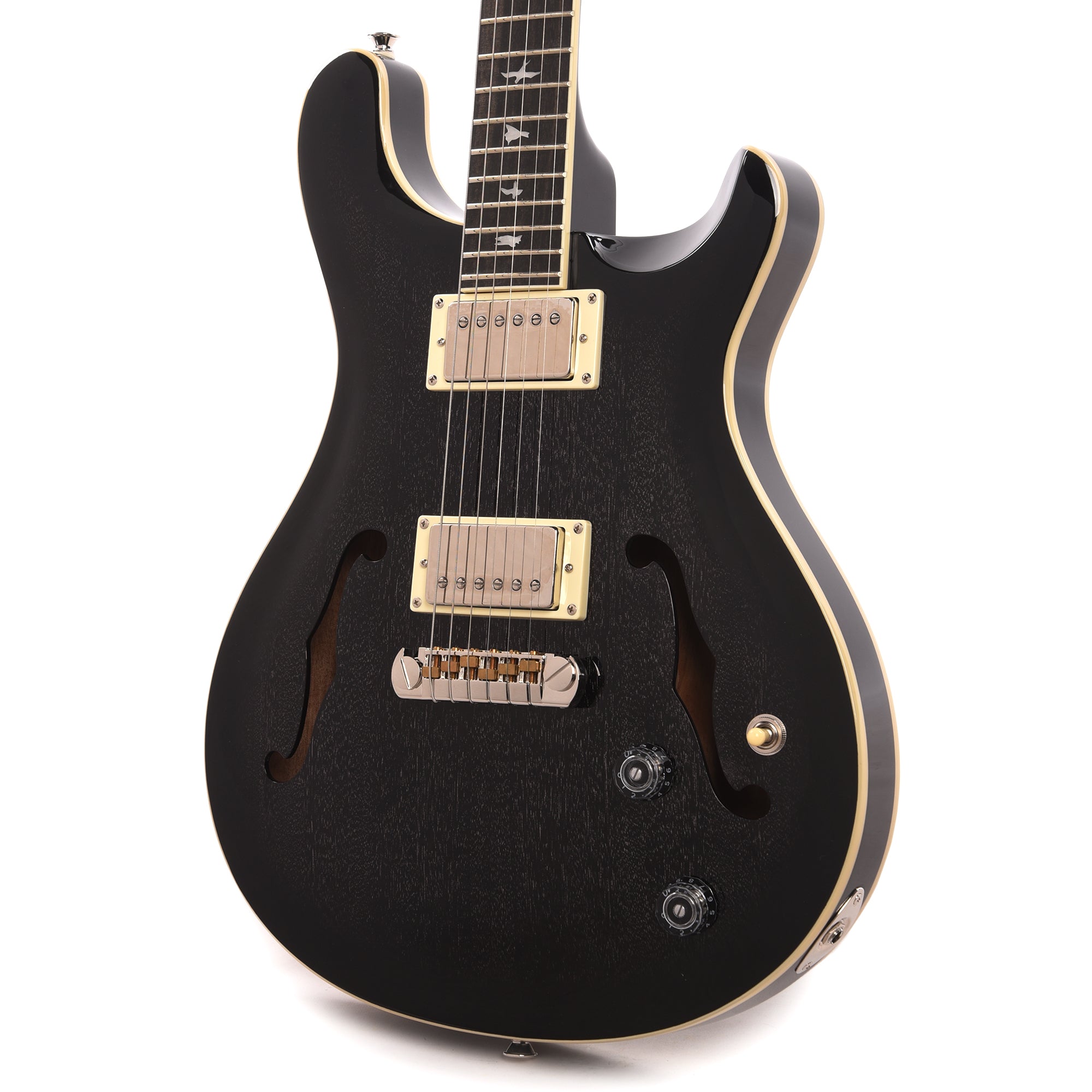 PRS SE Hollowbody Standard Dog Hair Smokeburst Electric Guitars / Hollow Body