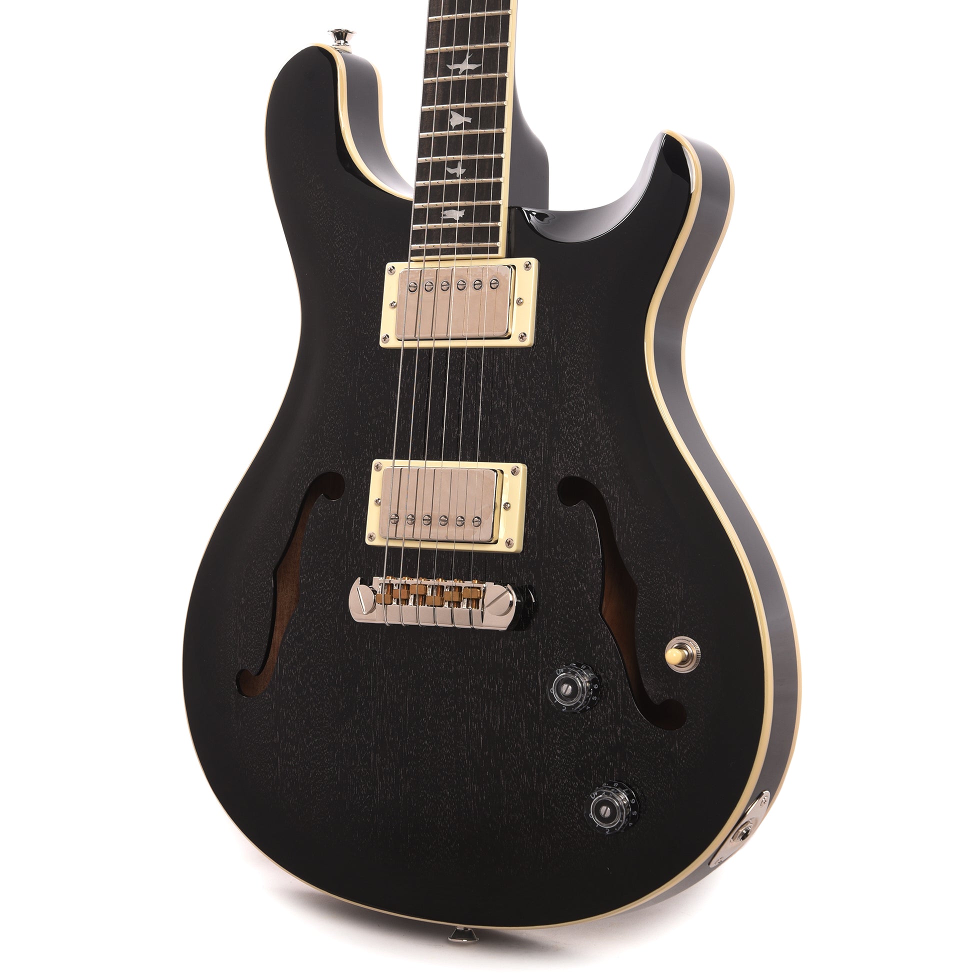 PRS SE Hollowbody Standard Dog Hair Smokeburst Electric Guitars / Hollow Body