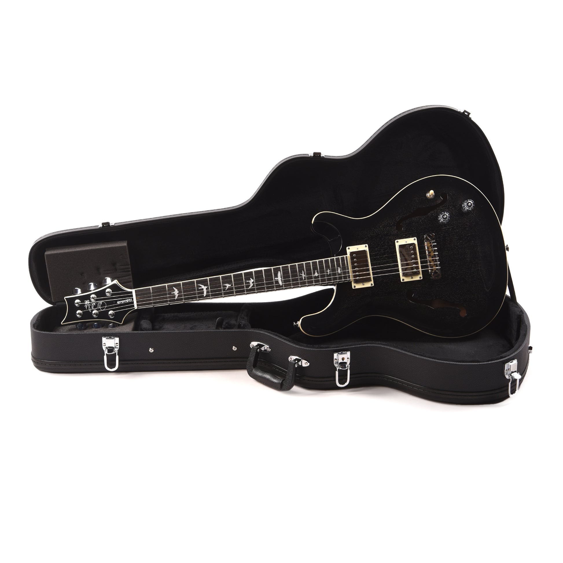 PRS SE Hollowbody Standard Dog Hair Smokeburst Electric Guitars / Hollow Body