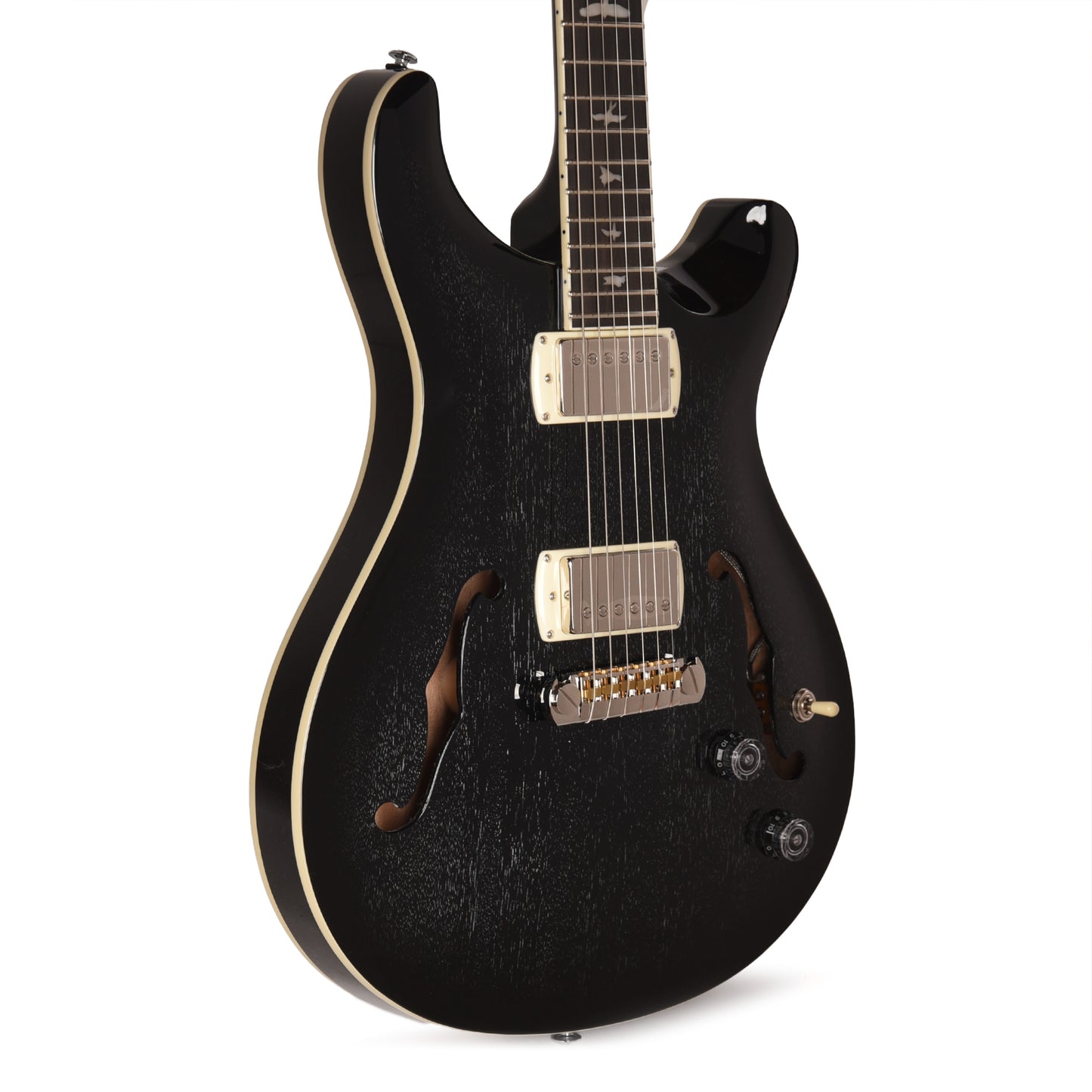 PRS SE Hollowbody Standard Dog Hair Smokeburst Electric Guitars / Hollow Body