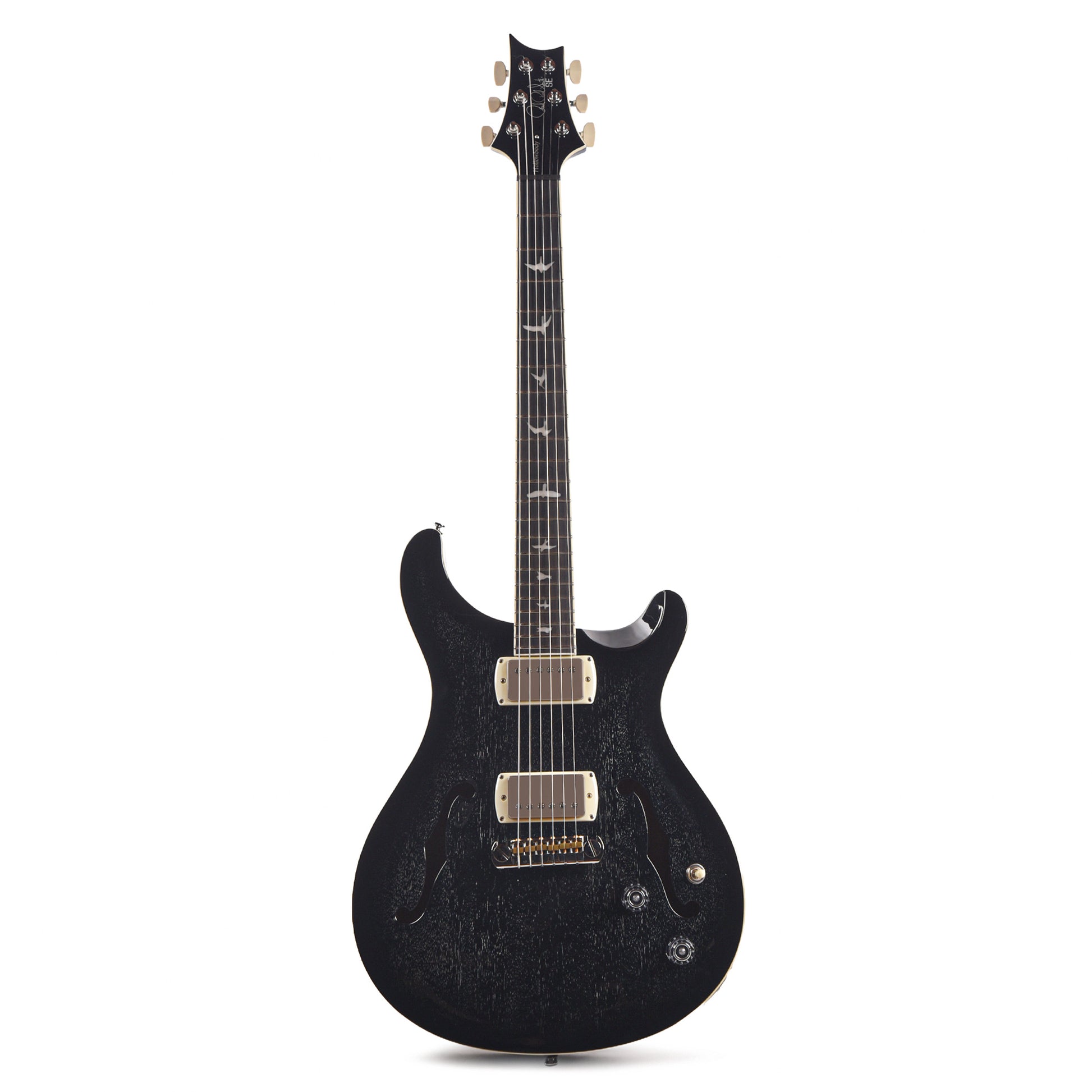 PRS SE Hollowbody Standard Dog Hair Smokeburst Electric Guitars / Hollow Body