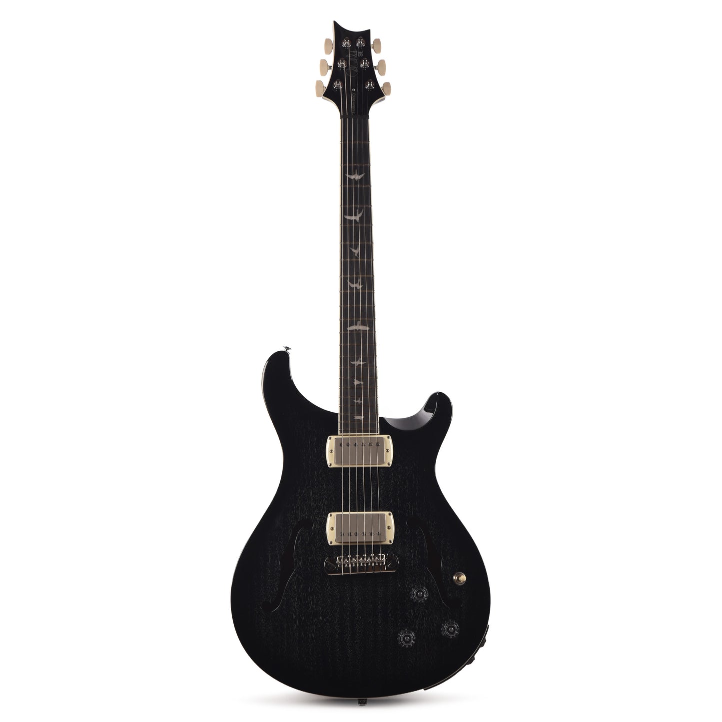 PRS SE Hollowbody Standard Piezo Dog Hair Smokeburst Electric Guitars / Hollow Body