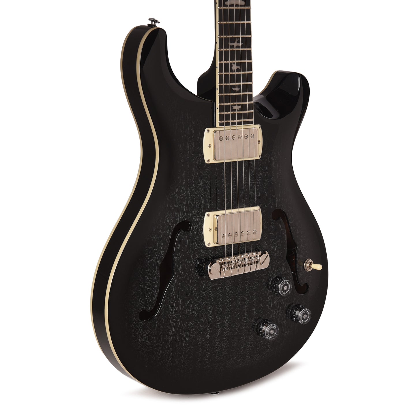 PRS SE Hollowbody Standard Piezo Dog Hair Smokeburst Electric Guitars / Hollow Body