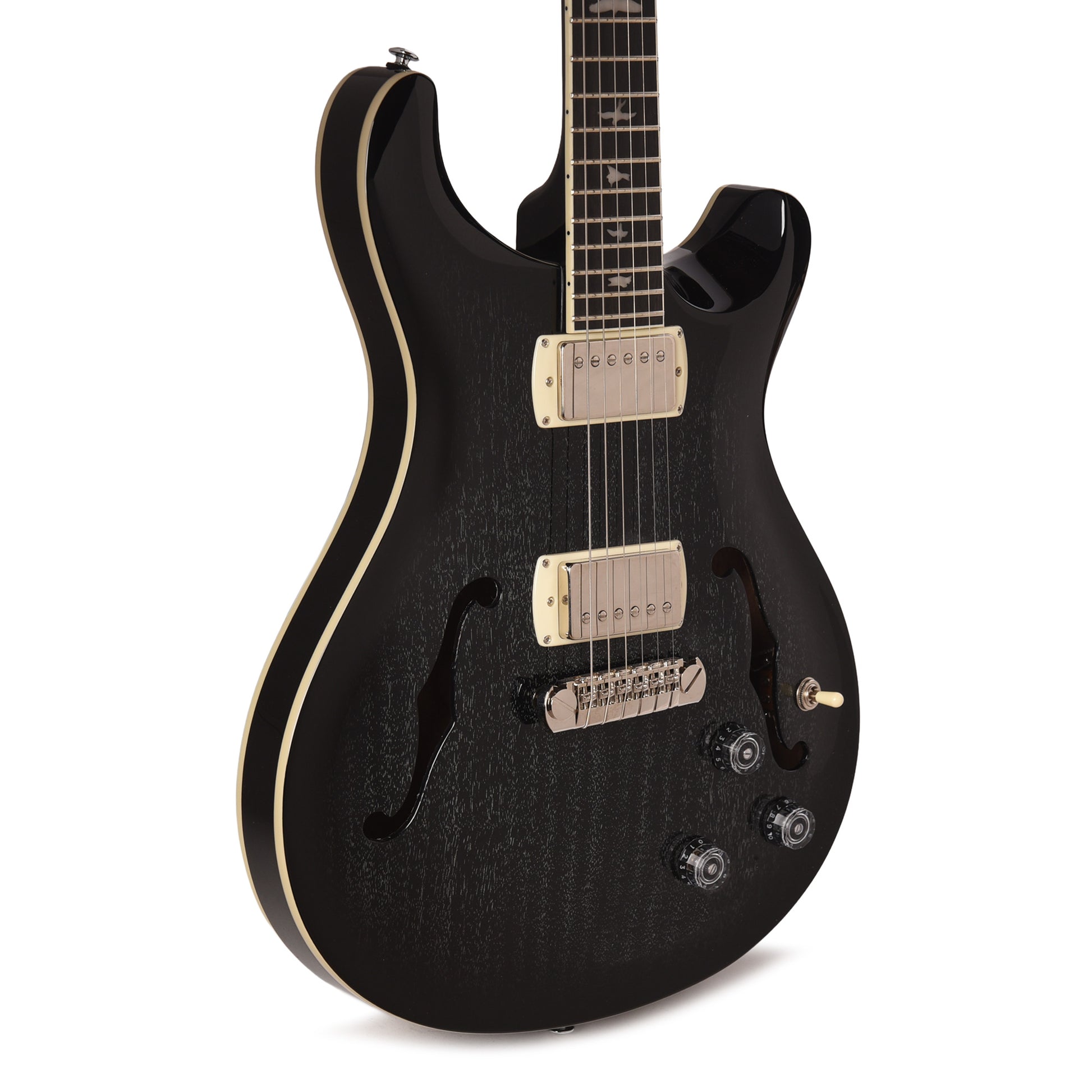 PRS SE Hollowbody Standard Piezo Dog Hair Smokeburst Electric Guitars / Hollow Body