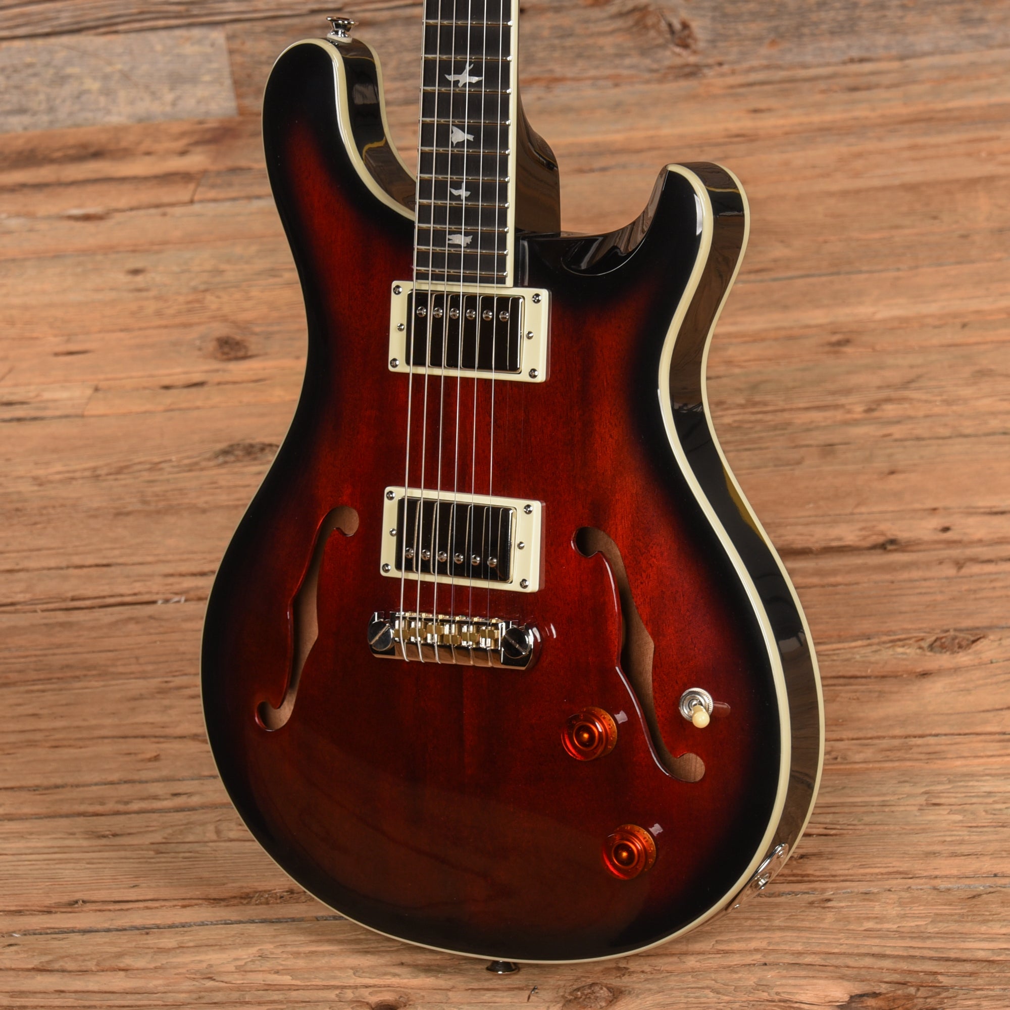 PRS SE Hollowbody Standard Sunburst Electric Guitars / Hollow Body