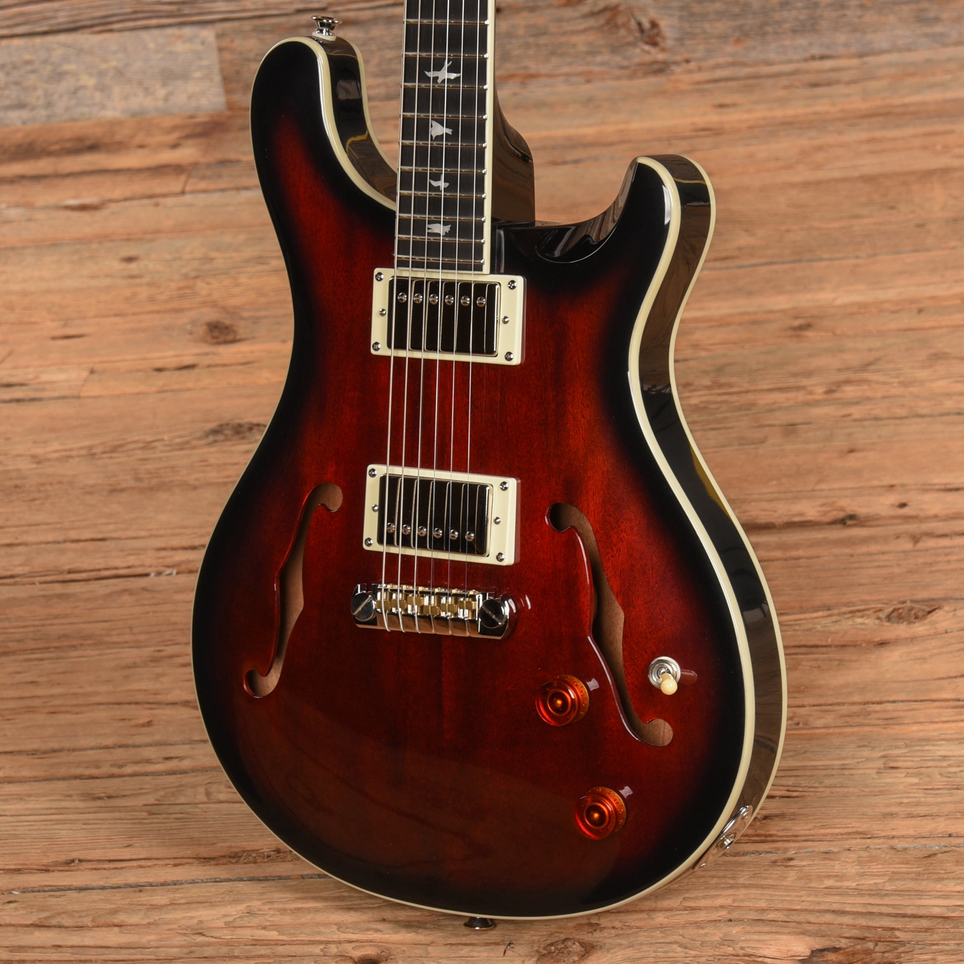 PRS SE Hollowbody Standard Sunburst Electric Guitars / Hollow Body