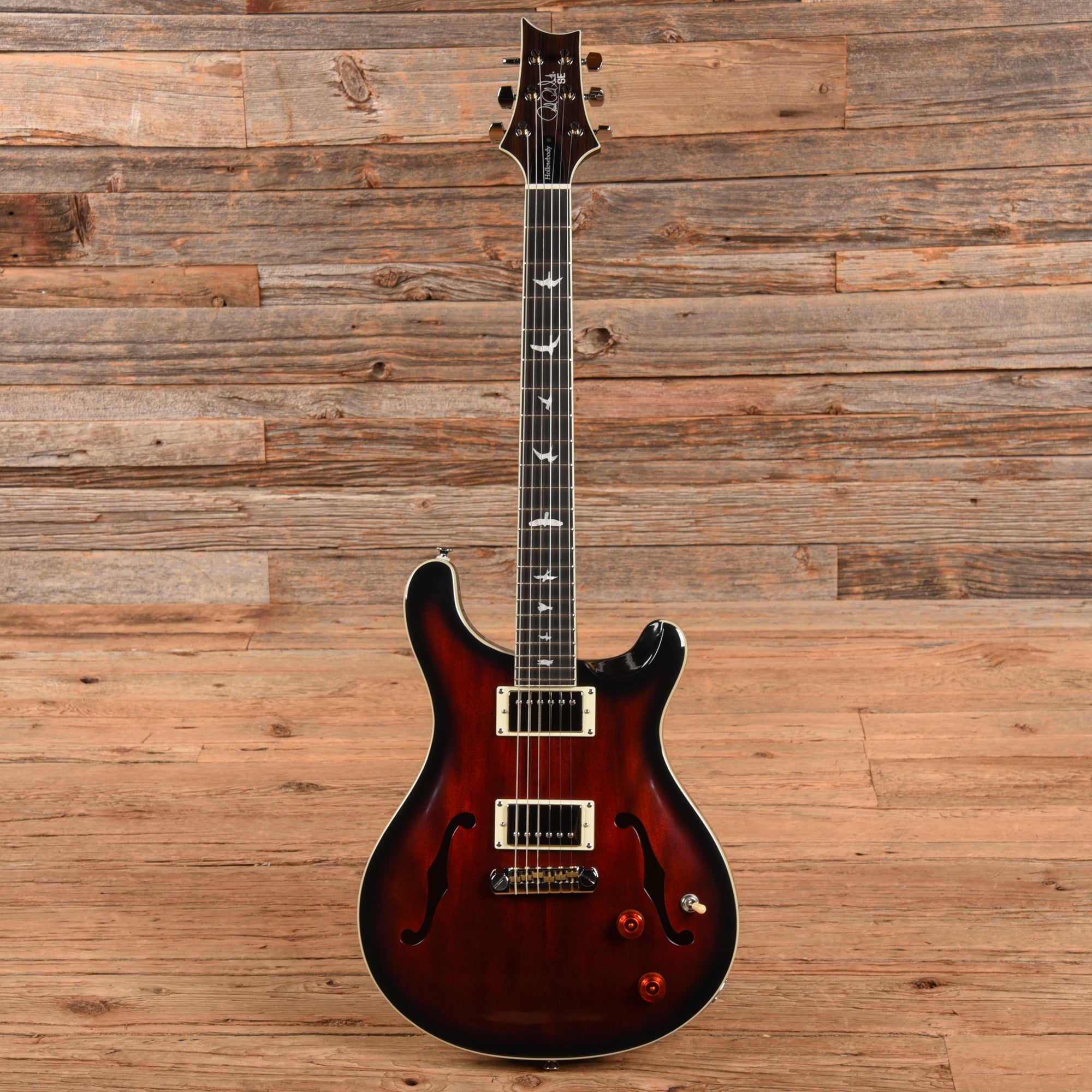 PRS SE Hollowbody Standard Sunburst Electric Guitars / Hollow Body
