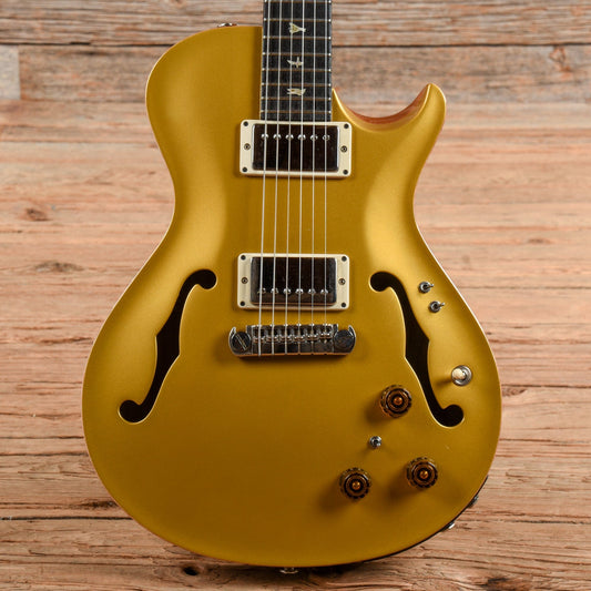 PRS Single Cut Hollowbody II Piezo Goldtop Refin 2014 Electric Guitars / Hollow Body