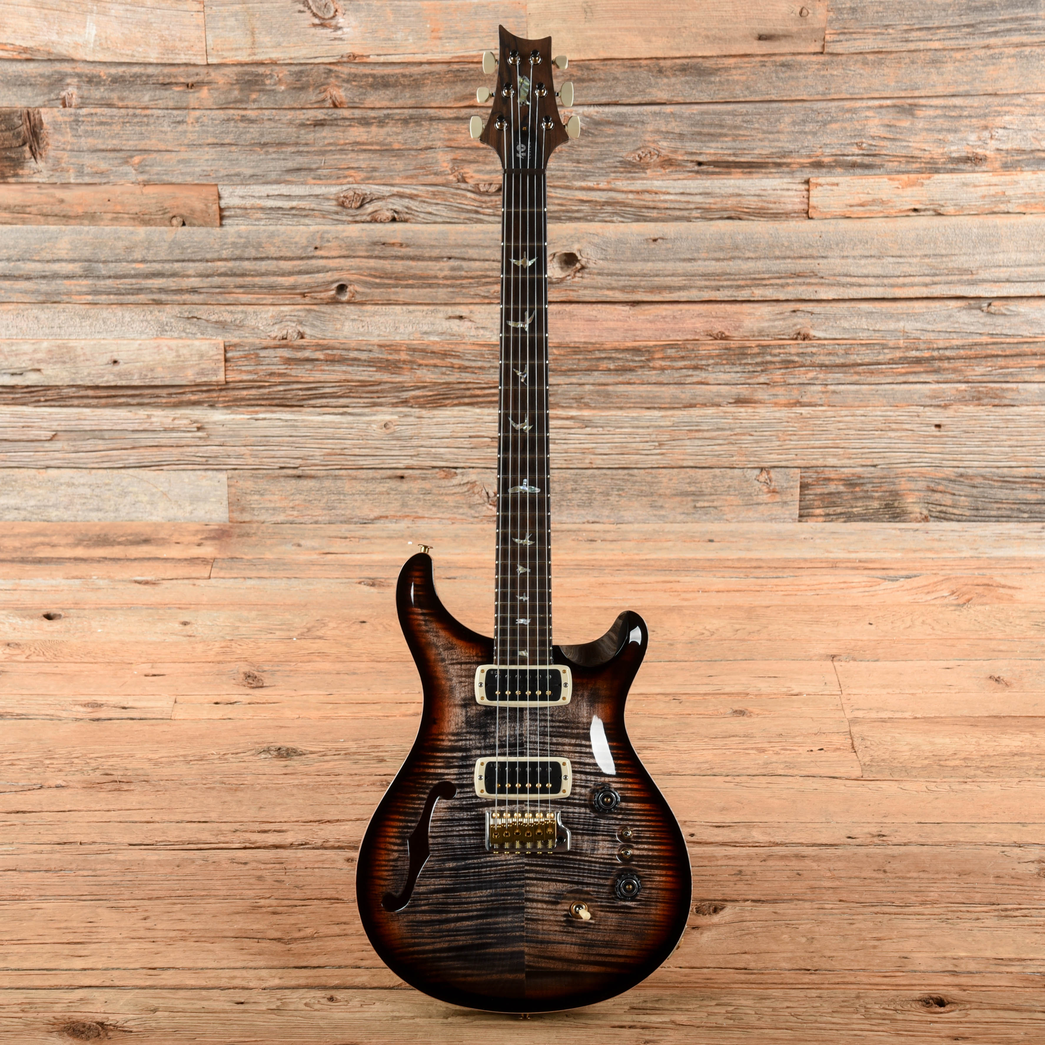PRS 40th Anniversary Custom 24-08 Semi-Hollow Limited Edition Sunburst 2025 Electric Guitars
