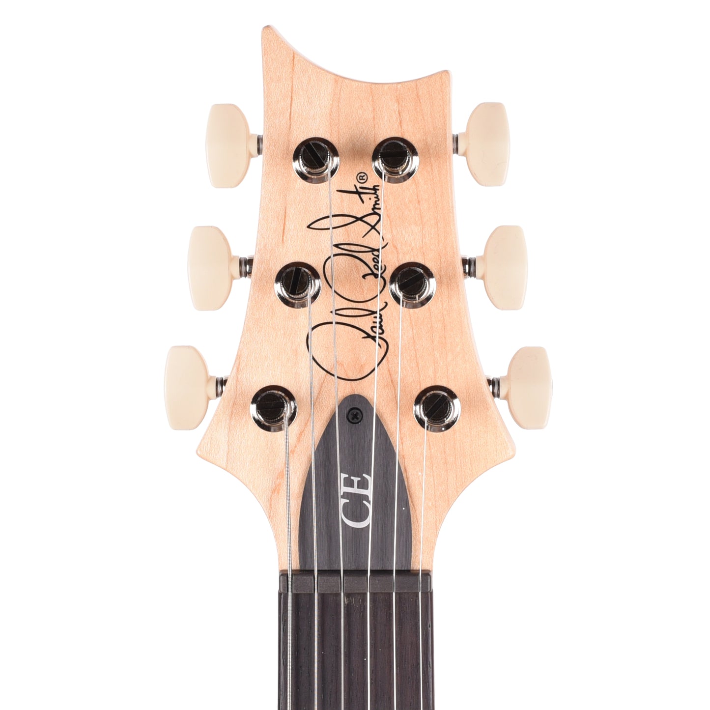 PRS CE 24 Black Top w/Natural Back Electric Guitars