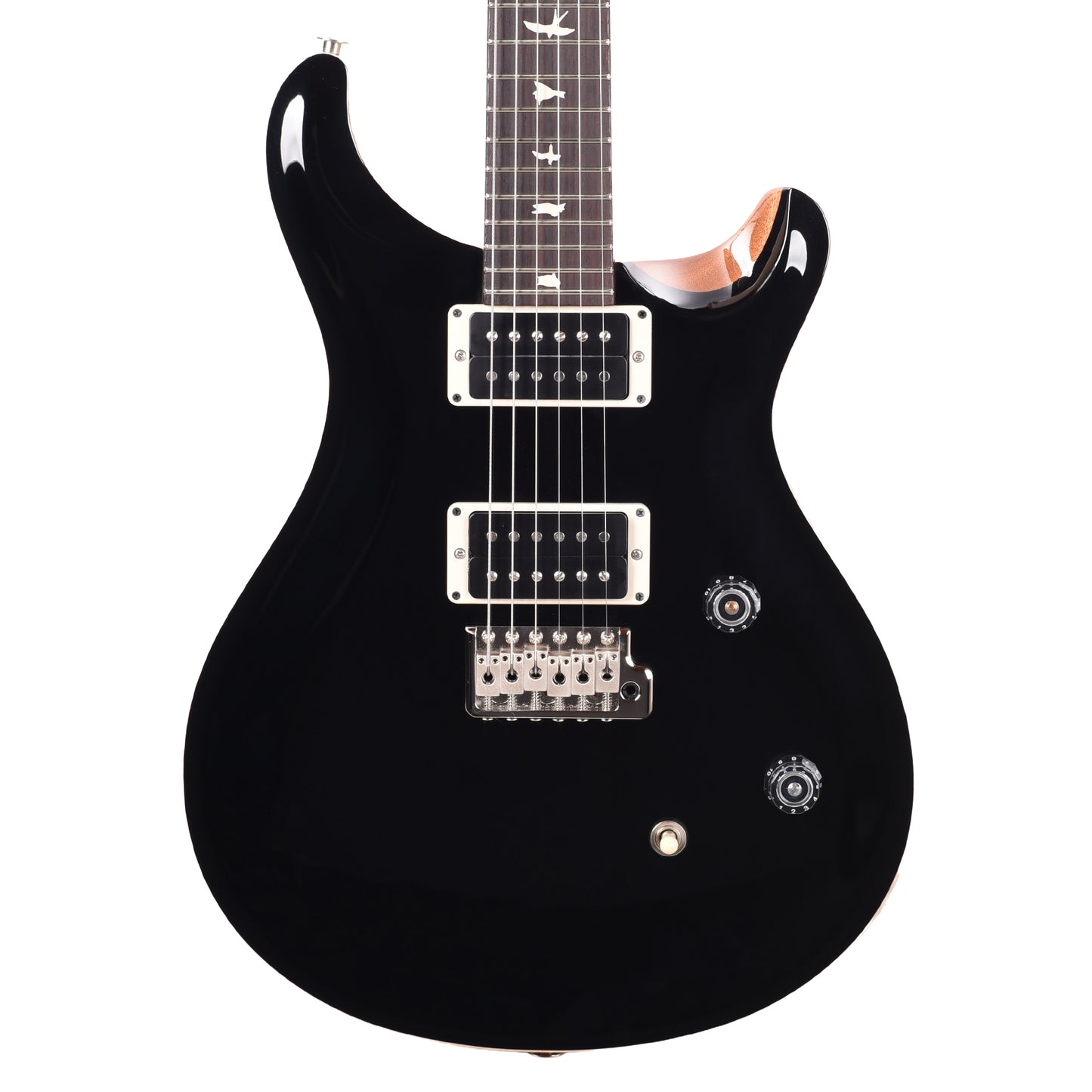 PRS CE 24 Black Top w/Natural Back Electric Guitars