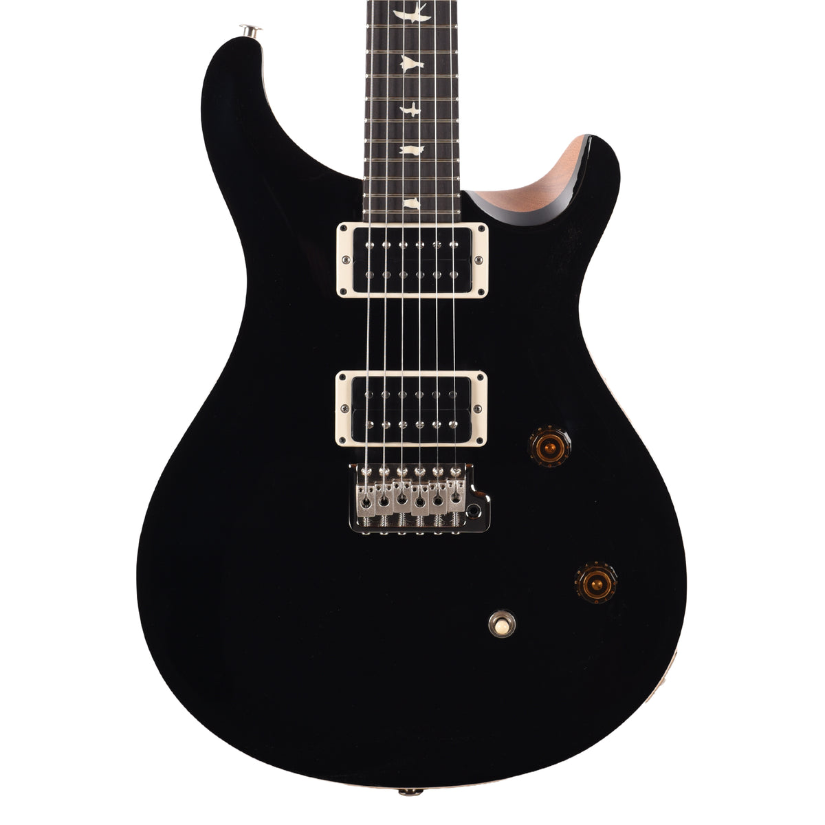 PRS CE 24 Black Top w/Natural Back Electric Guitars