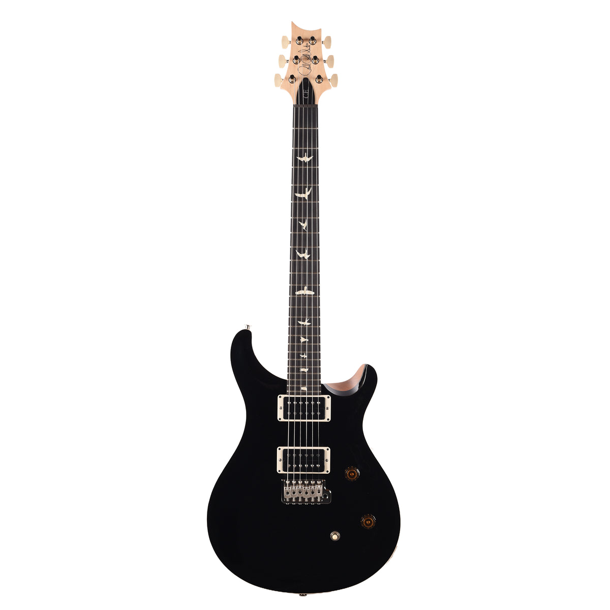 PRS CE 24 Black Top w/Natural Back Electric Guitars