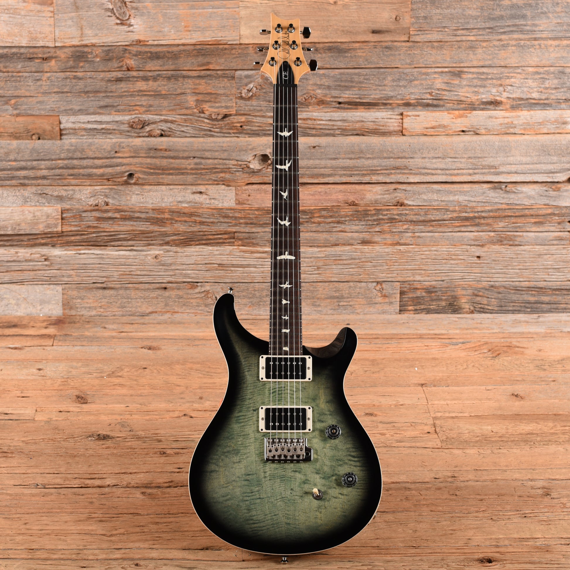 PRS CE 24 Trampas Green Smoke Burst 2019 Electric Guitars