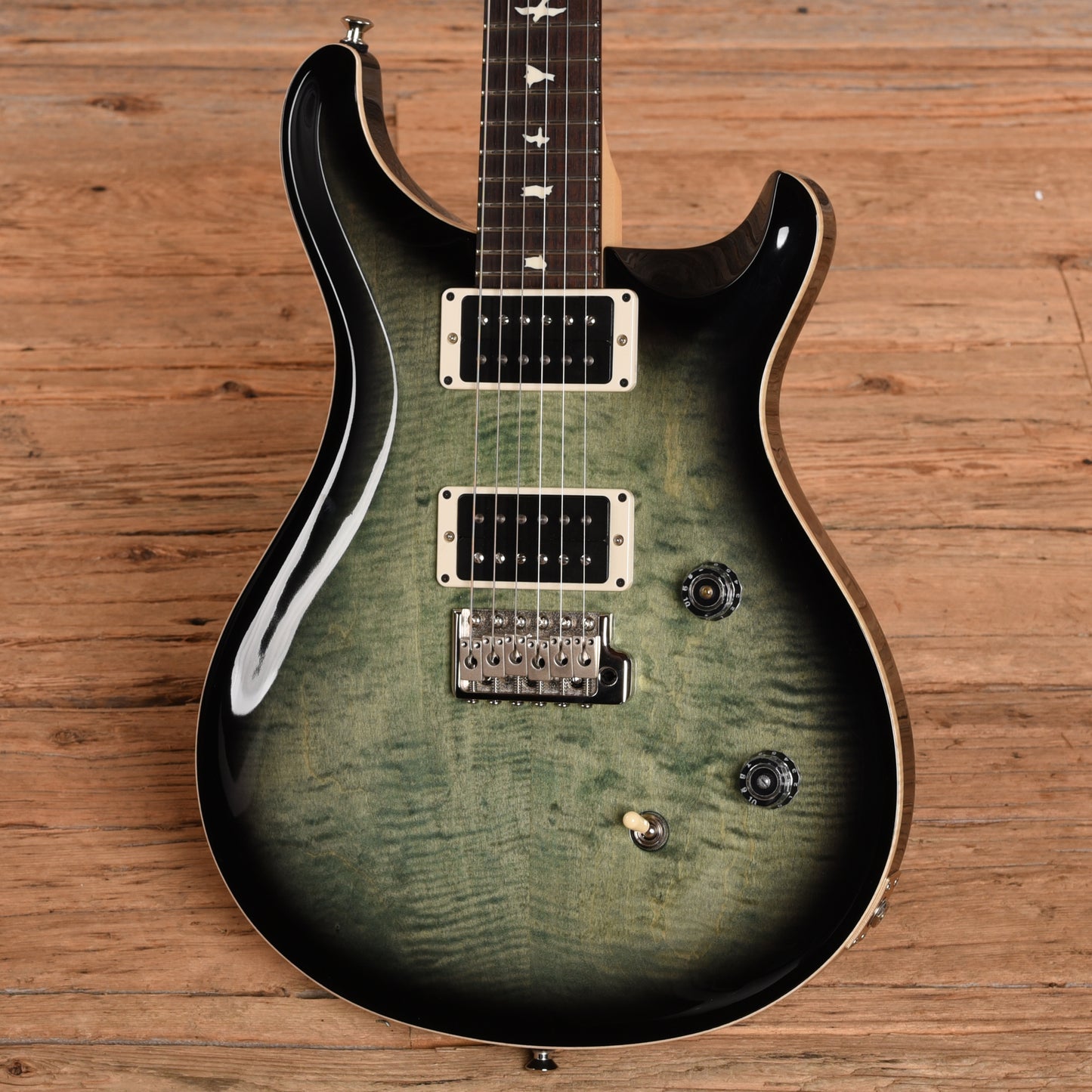 PRS CE 24 Trampas Green Smoke Burst 2019 Electric Guitars