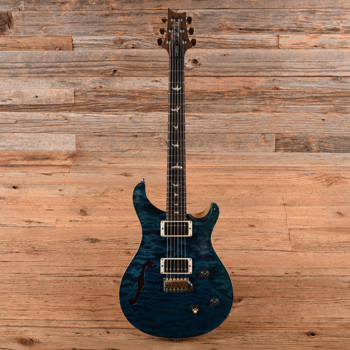 PRS Custom 22 Semi-Hollow Blue 2018 Electric Guitars