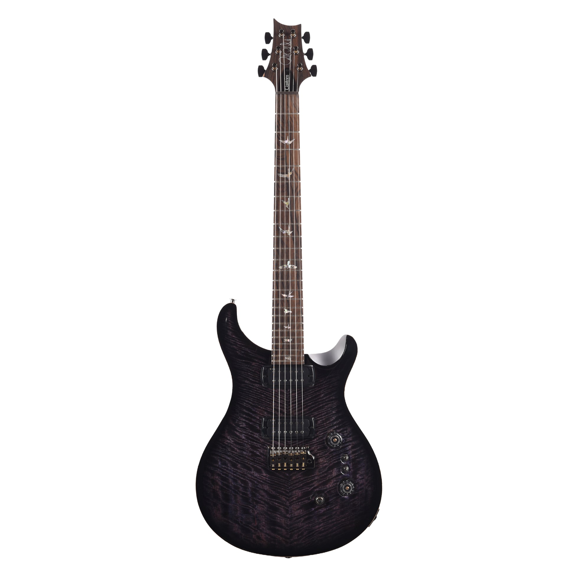 PRS Custom 24-08 Flame Mango Select Top Purple Mist Electric Guitars