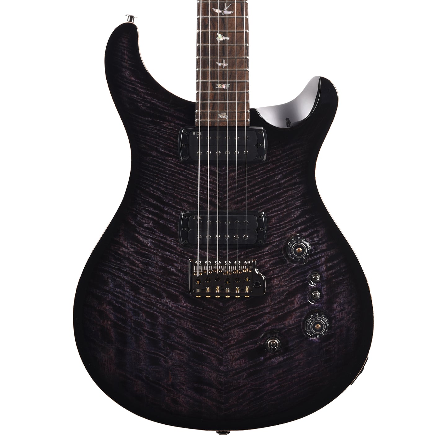 PRS Custom 24-08 Flame Mango Select Top Purple Mist Electric Guitars
