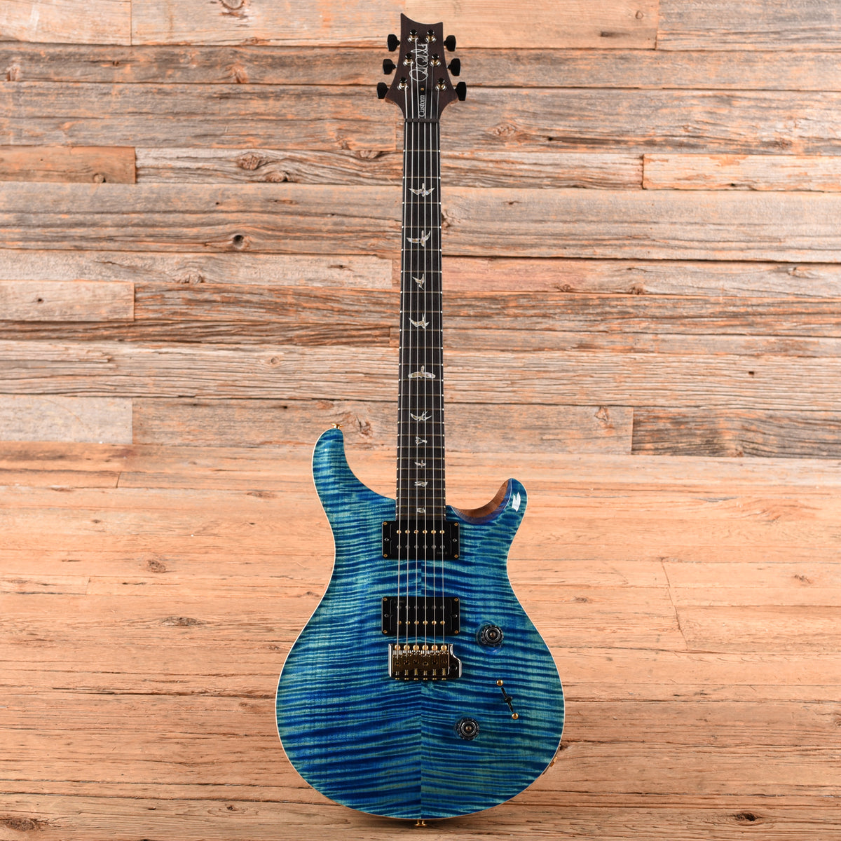 PRS Custom 24 10-Top Arctic Blue 2026 Electric Guitars