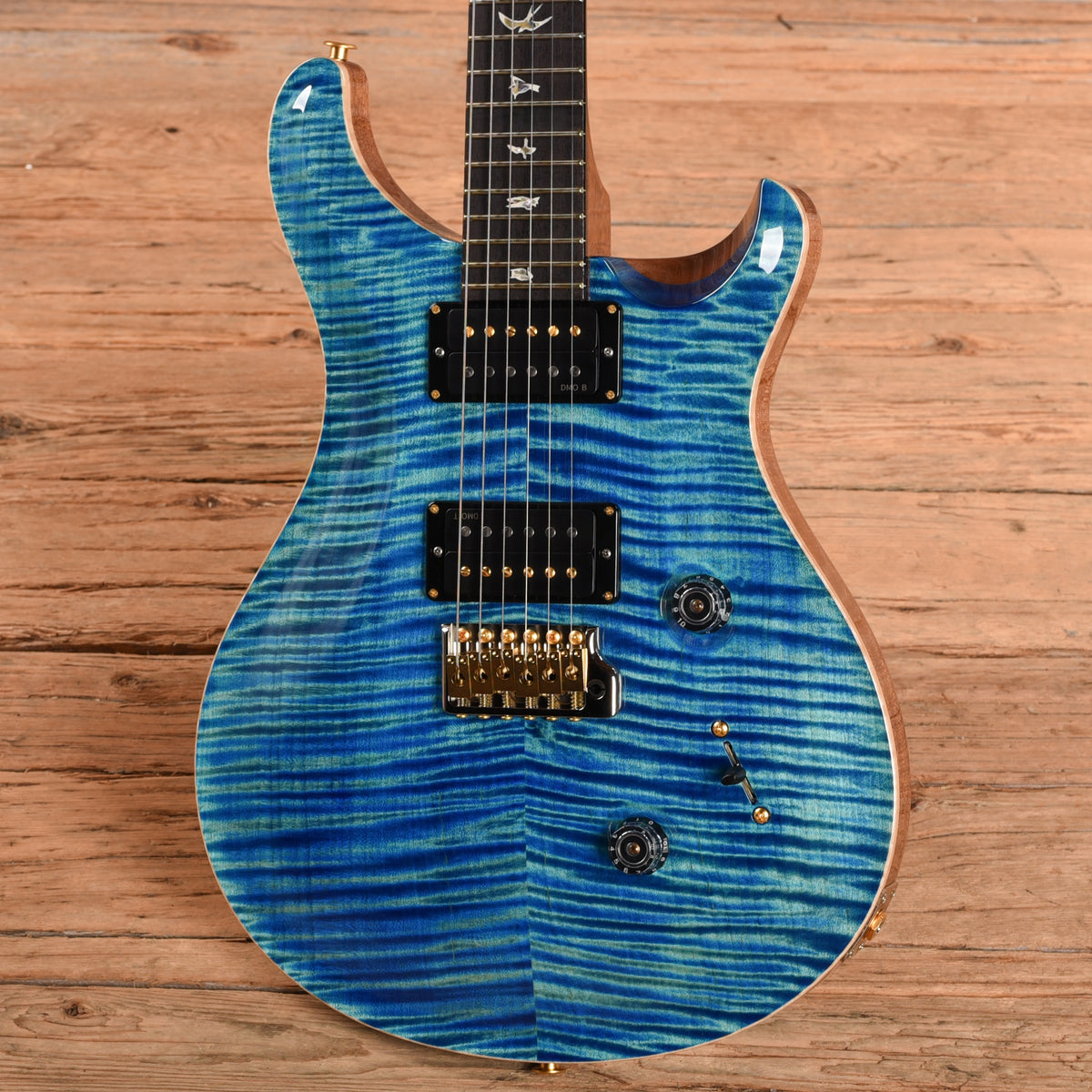 PRS Custom 24 10-Top Arctic Blue 2026 Electric Guitars
