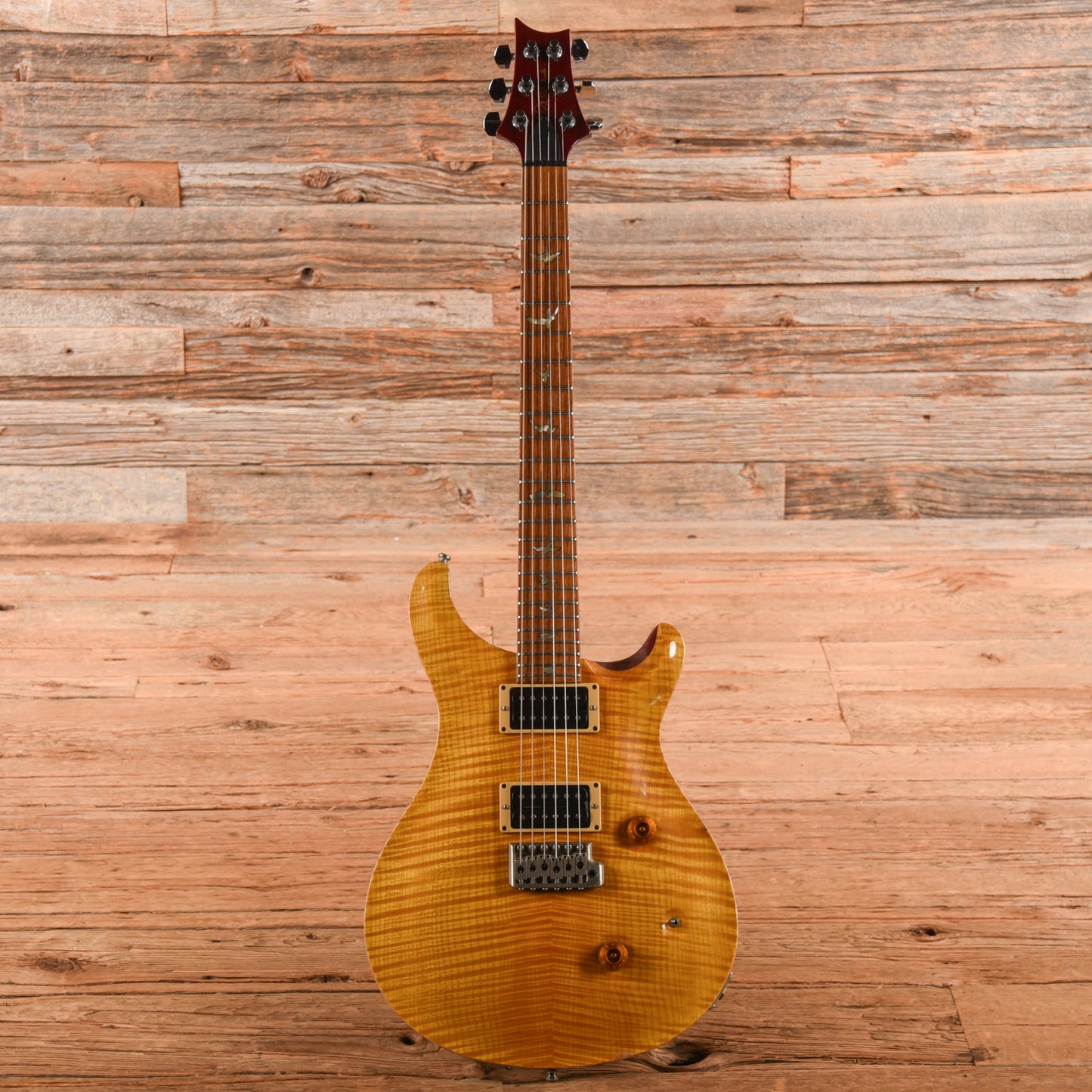 PRS Custom 24 10 Top Vintage Yellow 1991 Electric Guitars