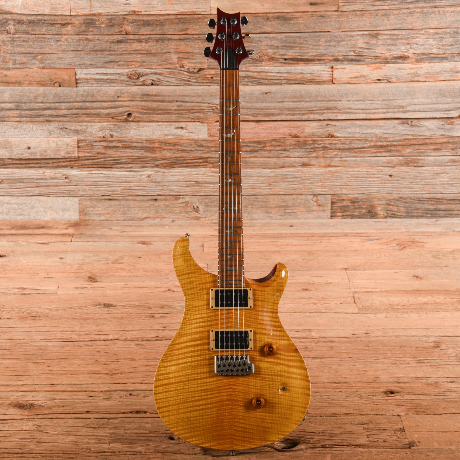 PRS Custom 24 10 Top Vintage Yellow 1991 Electric Guitars