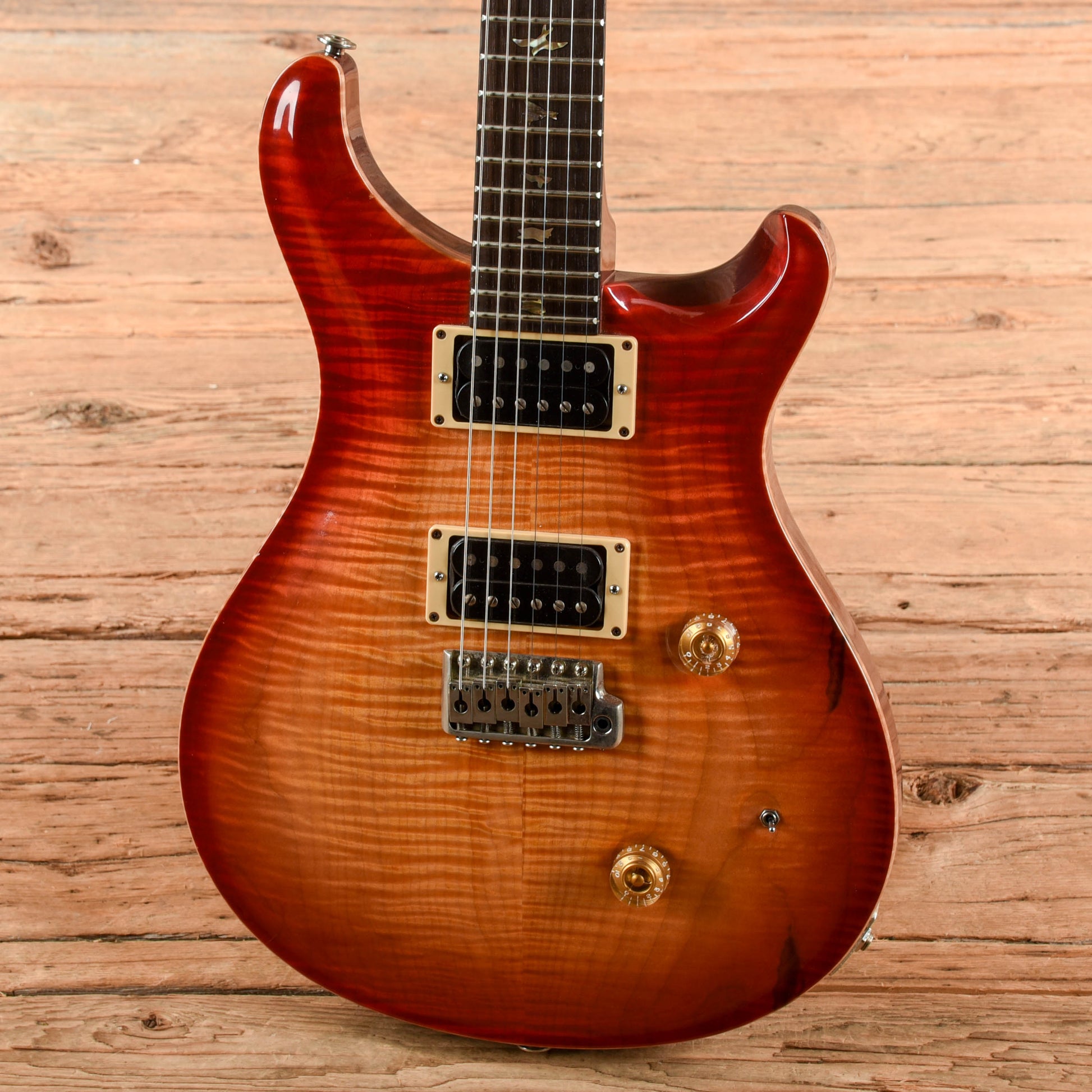 PRS Custom 24 Cherry Sunburst 1986 Electric Guitars