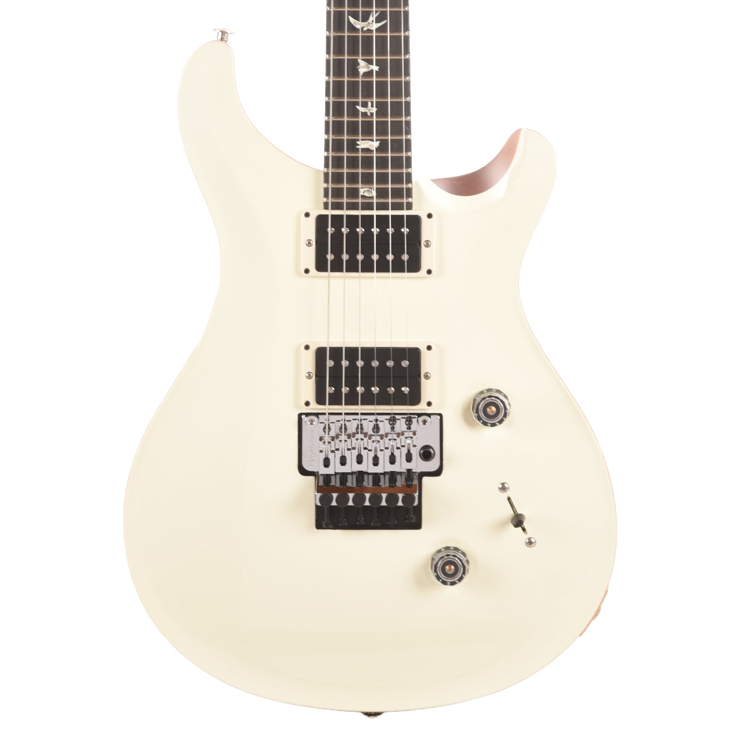 PRS Custom 24 "Floyd" Antique White Top w/Natural Back Electric Guitars
