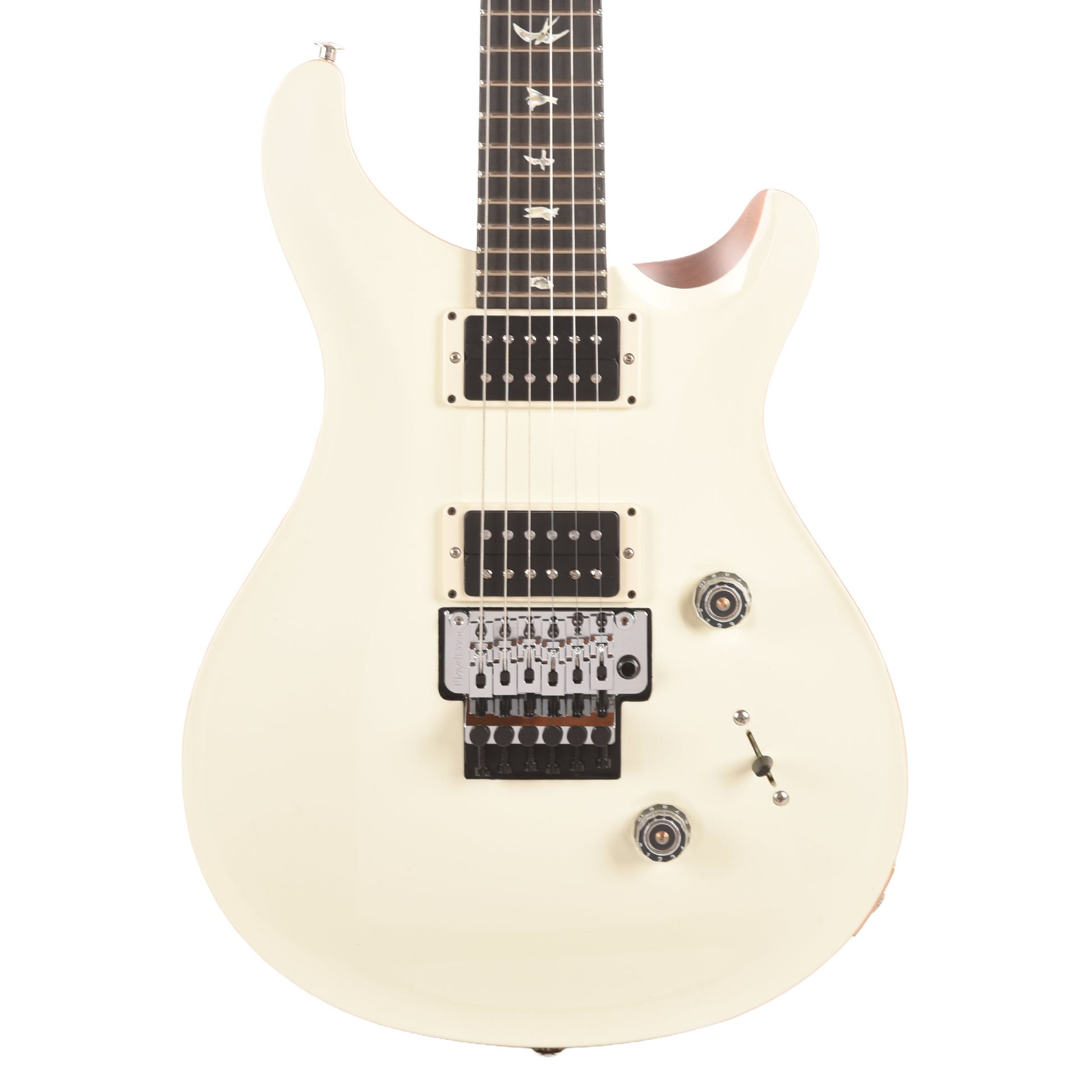 PRS Custom 24 "Floyd" Antique White Top w/Natural Back Electric Guitars